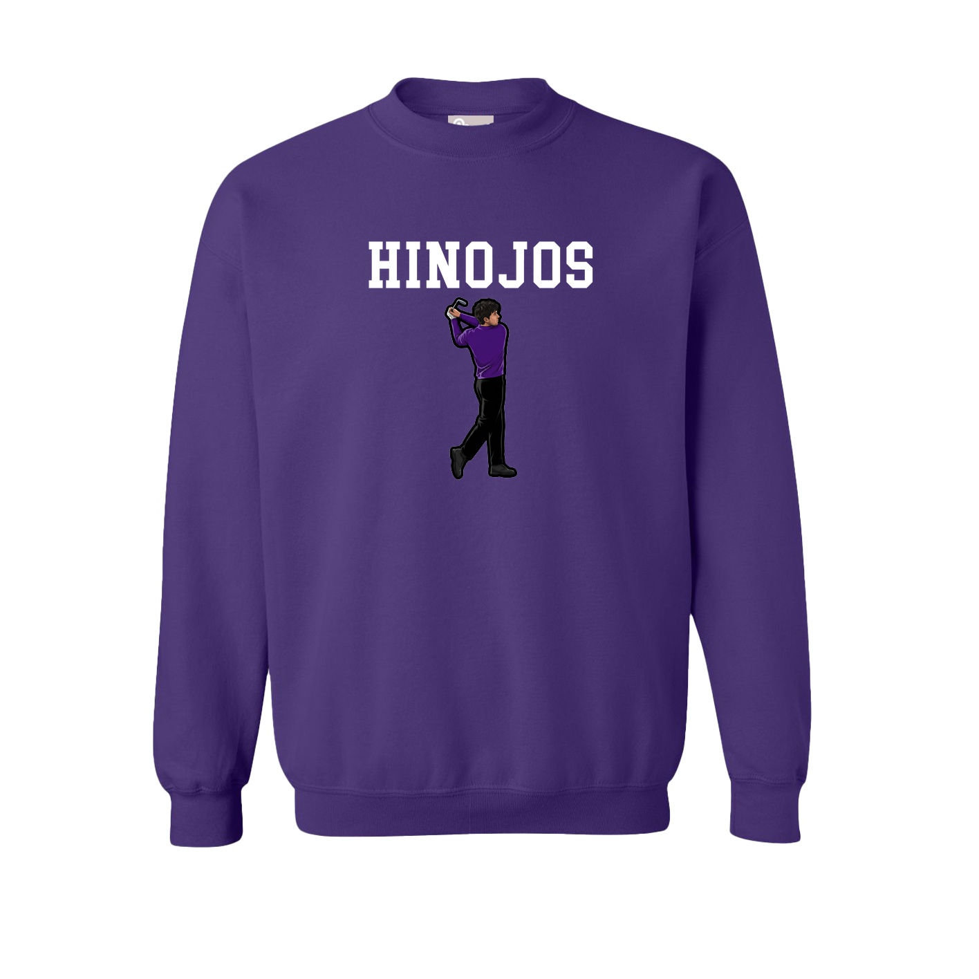 Fleece Crew — Shirsey in Purple