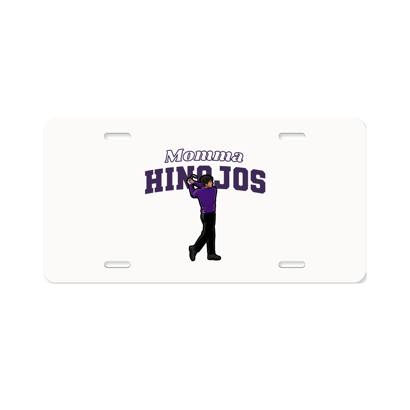 License Plate — Mothers Day Block in Classic