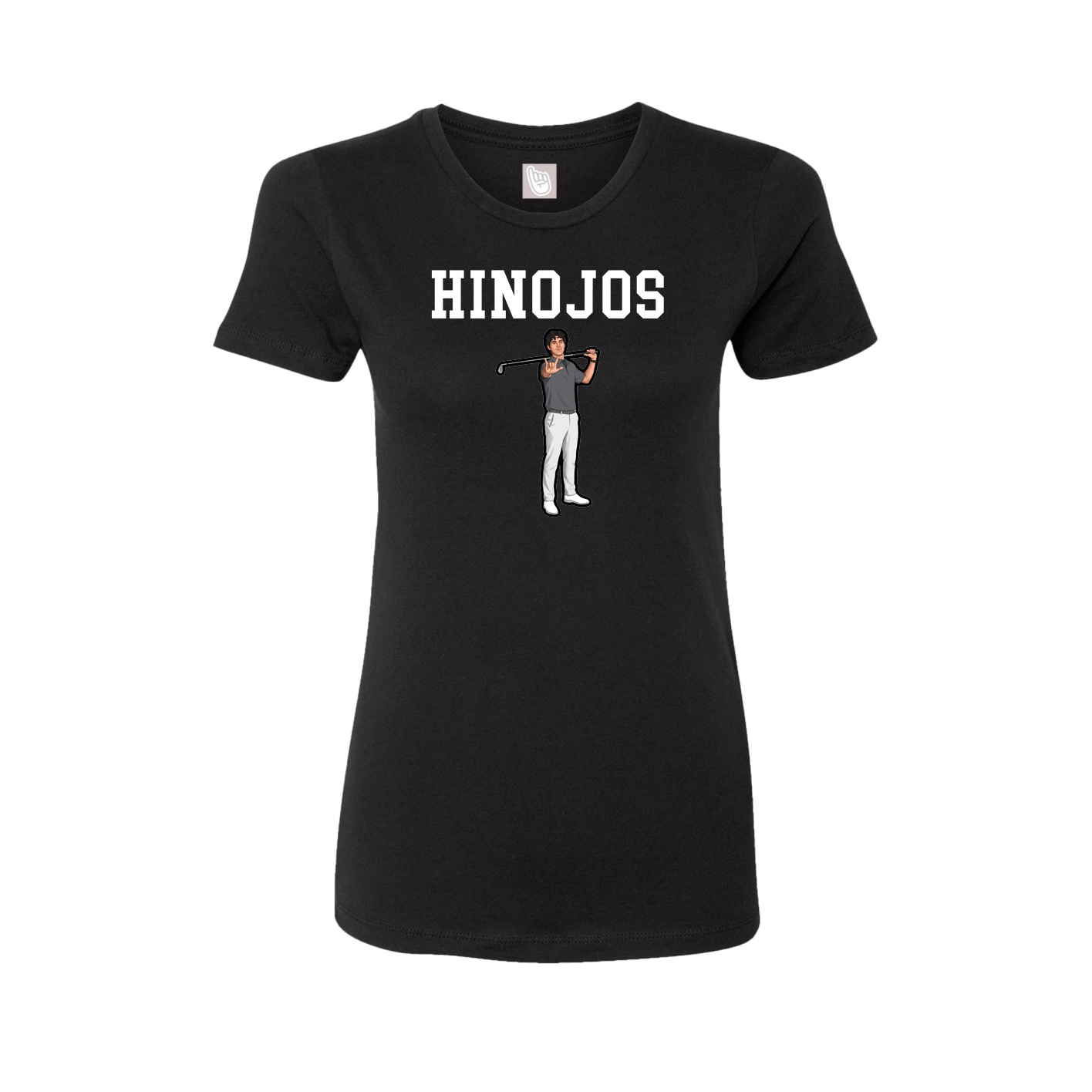 Fitted Women's Tee — Shirsey in Black