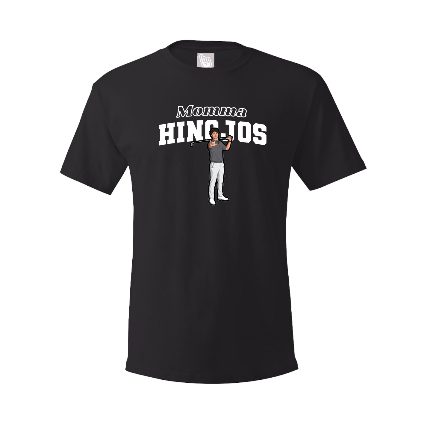 Youth Tee — Mothers Day Block in Black