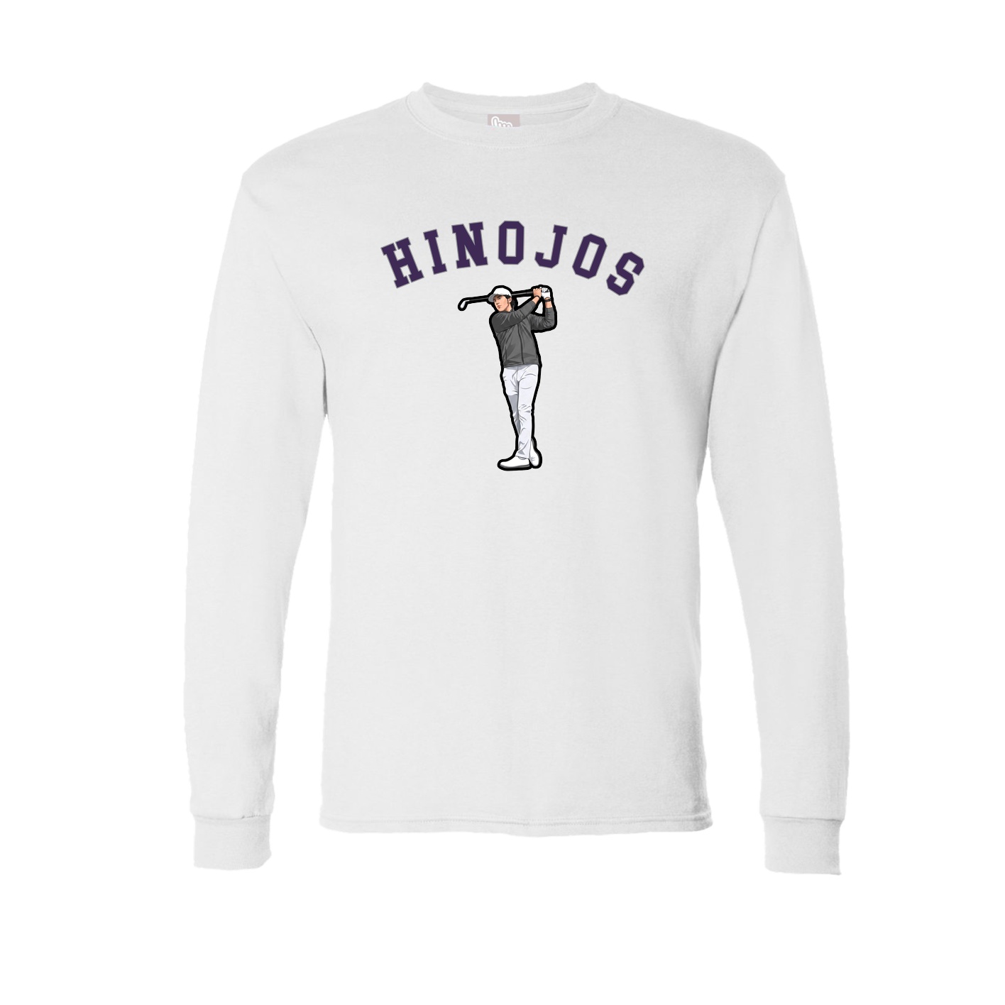 Long Sleeve Tee — Shirsey Arch in White