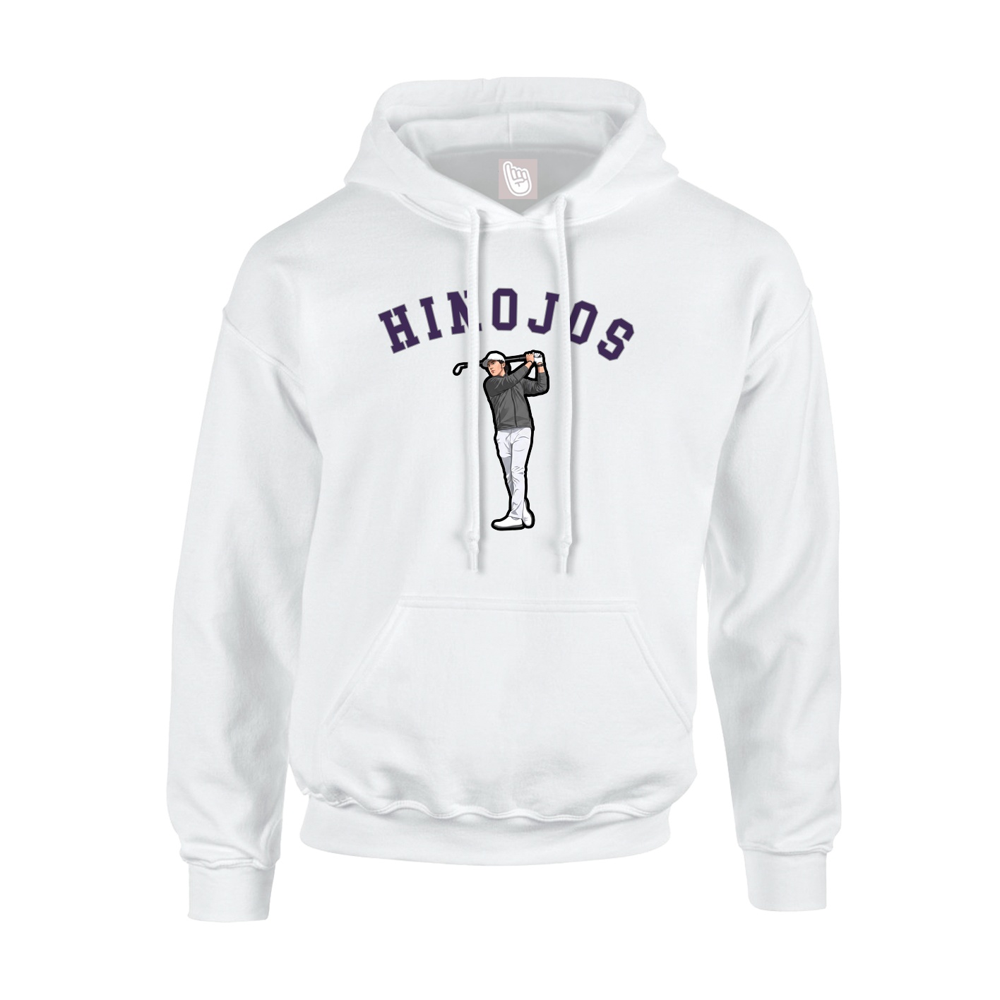 Youth Hoodie — Shirsey Arch in White
