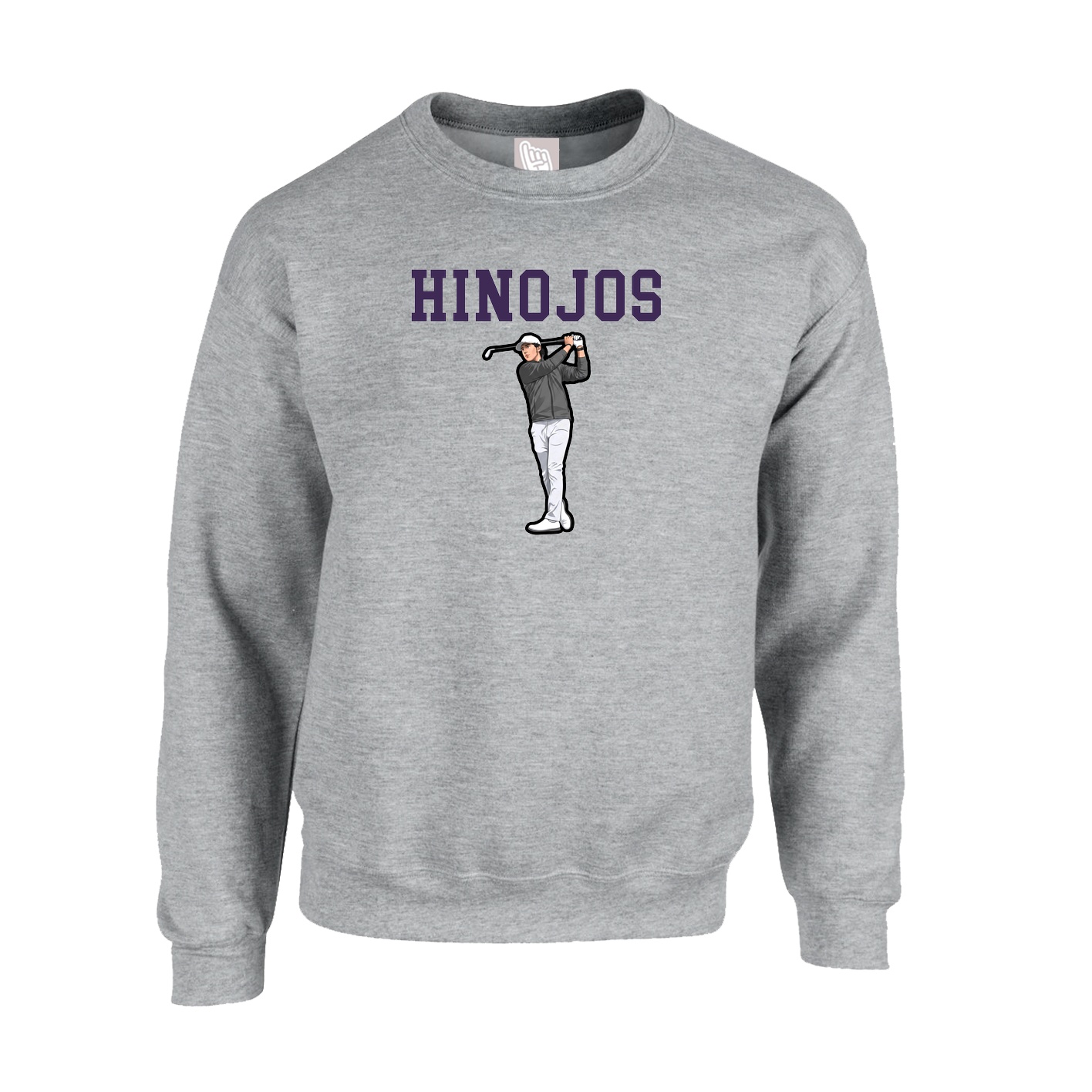 Fleece Crew — Shirsey in Grey