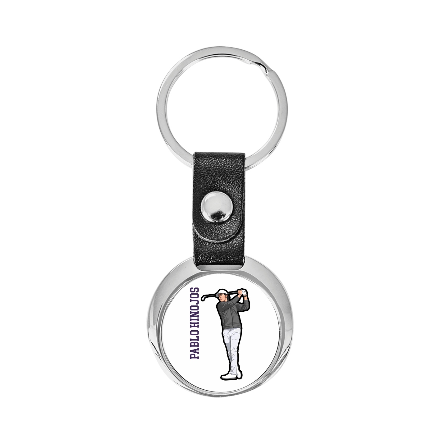 Key Chain — Name Vertical in Classic