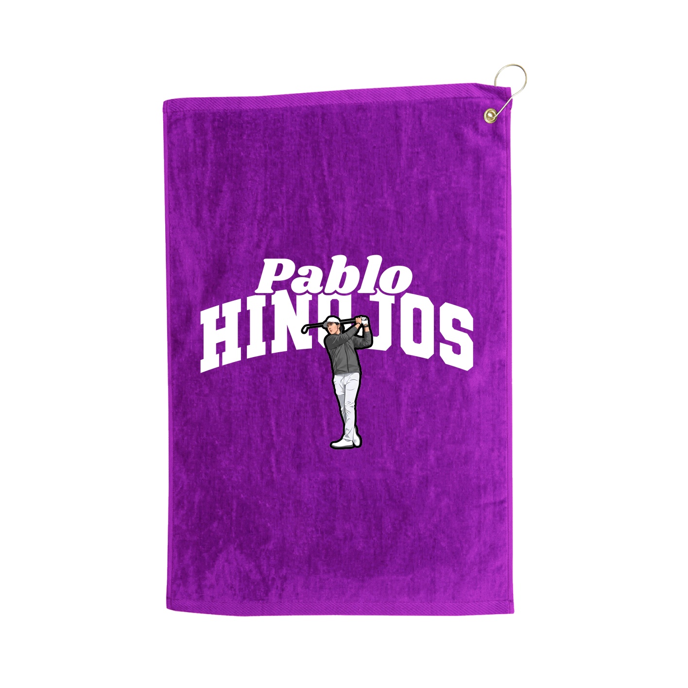 Golf Towel — Signature Arch in Purple