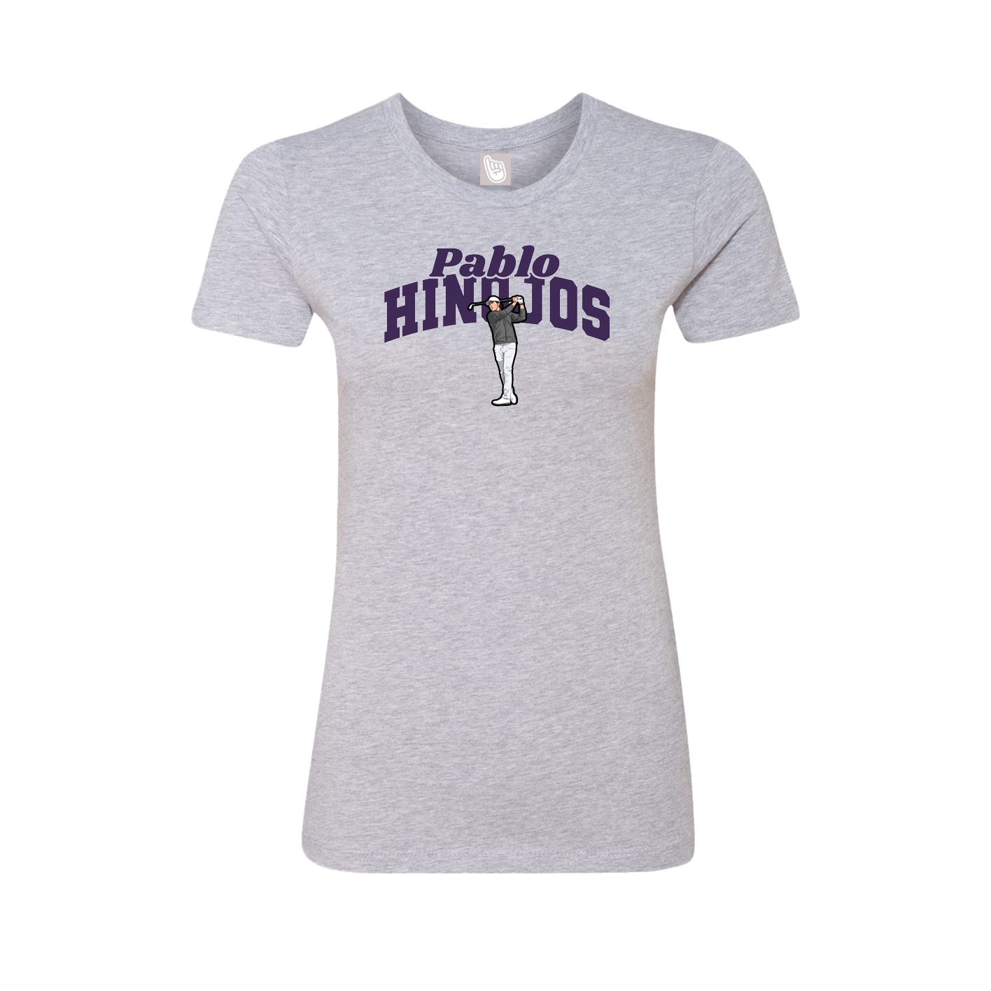 Womens Tee — Signature Arch in Grey