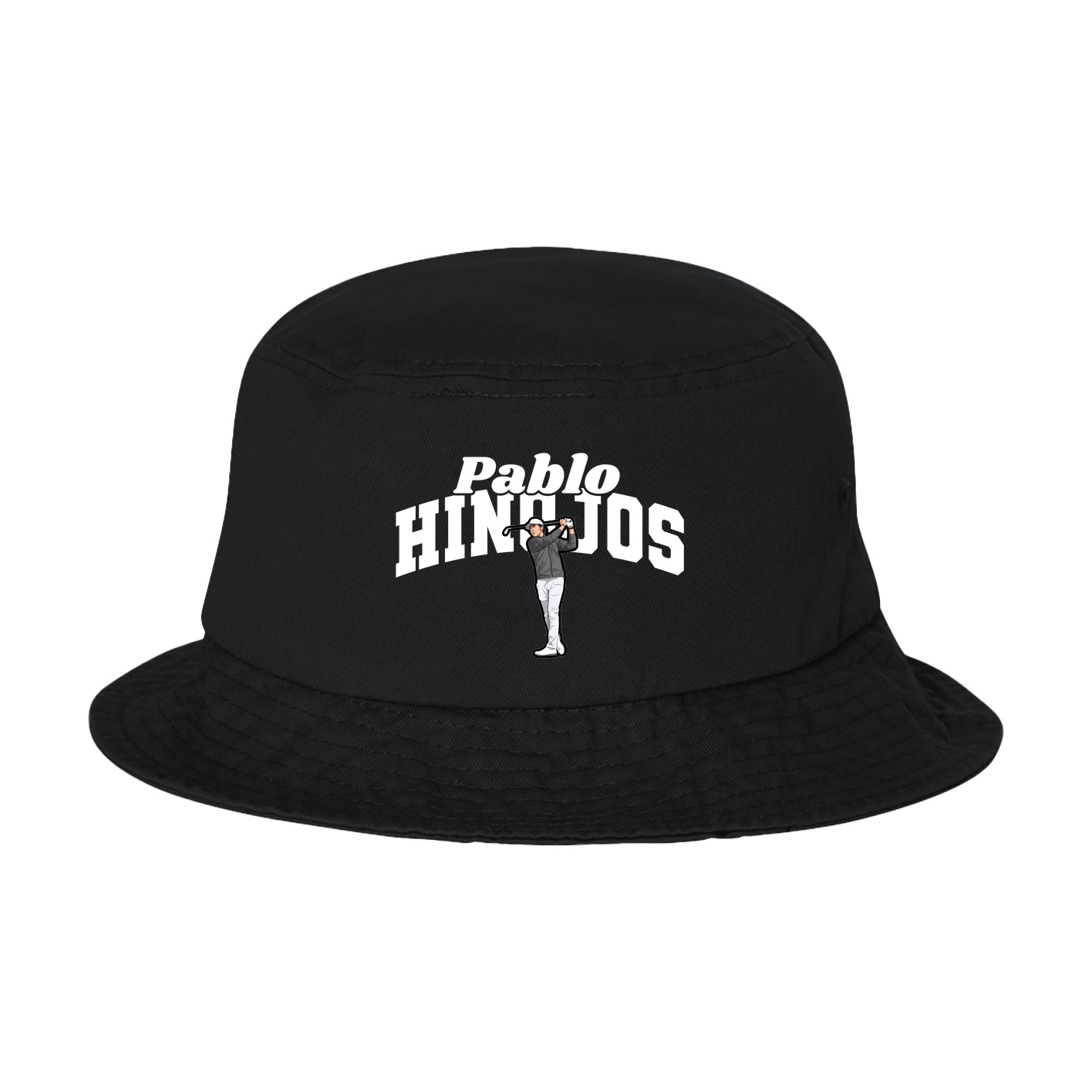 Bucket Cap — Signature Arch in Black