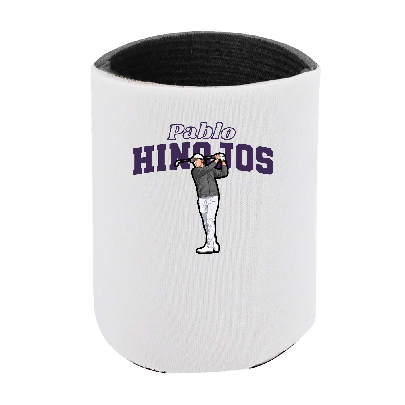 Can Holder — Name Arch in White