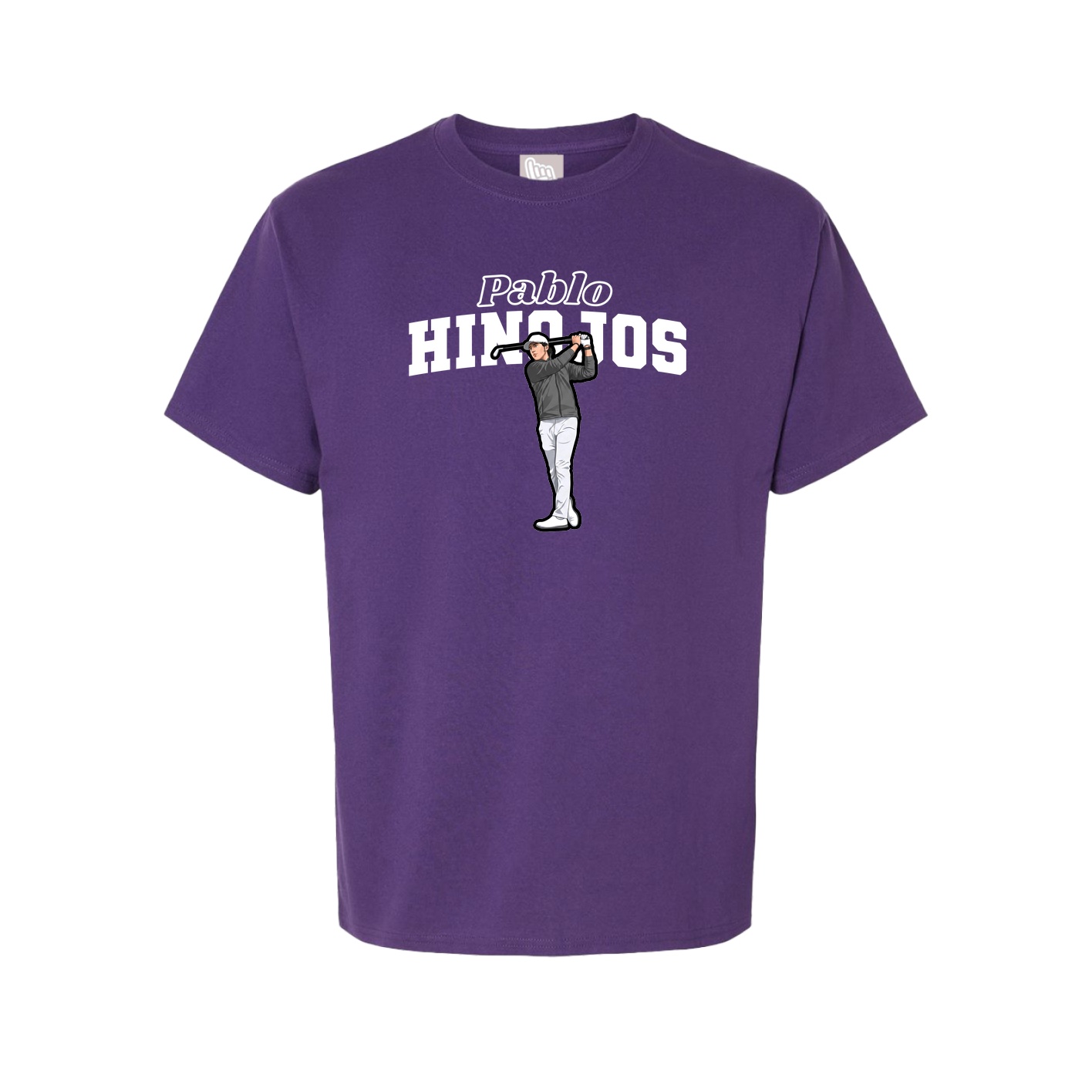 Tee — Name Arch in Purple