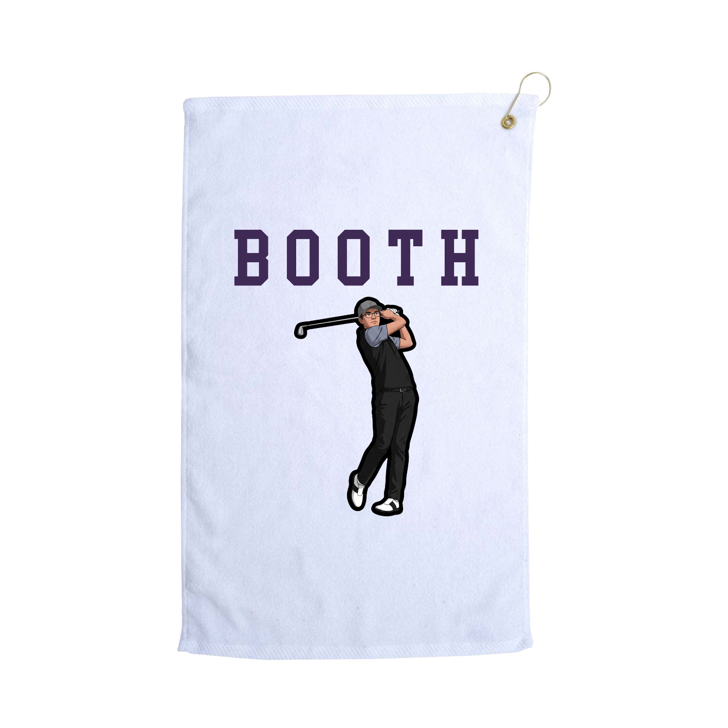 Golf Towel — Shirsey in White