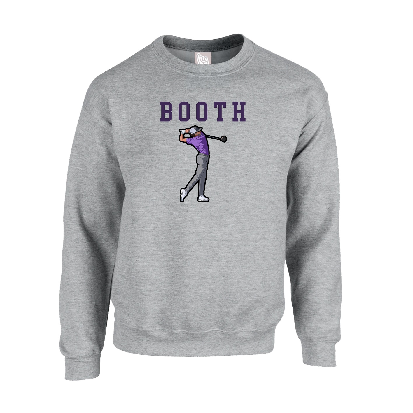 Fleece Crew — Shirsey in Grey