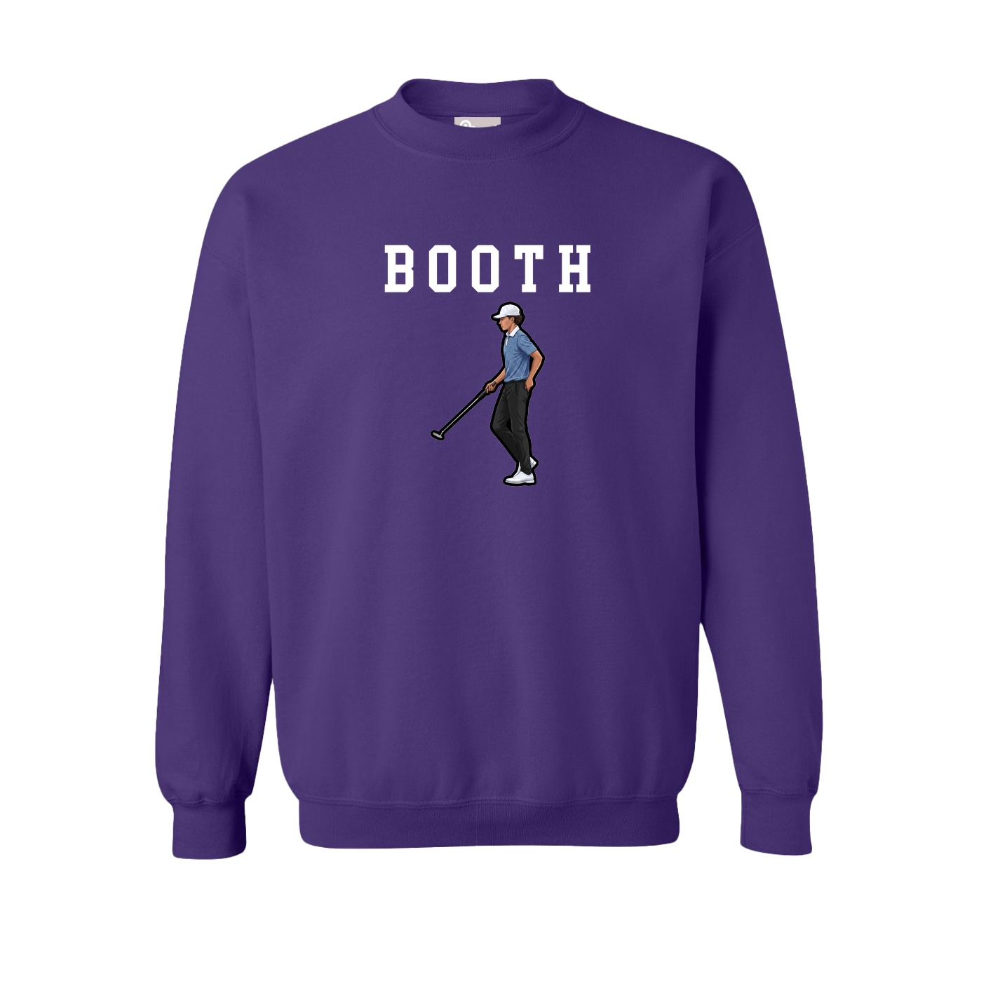 Fleece Crew — Shirsey in Purple
