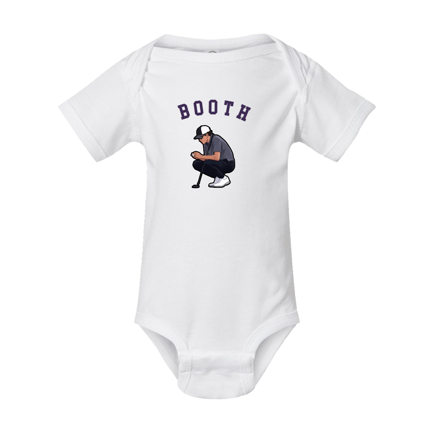 Baby Onesie — Shirsey Arch in White