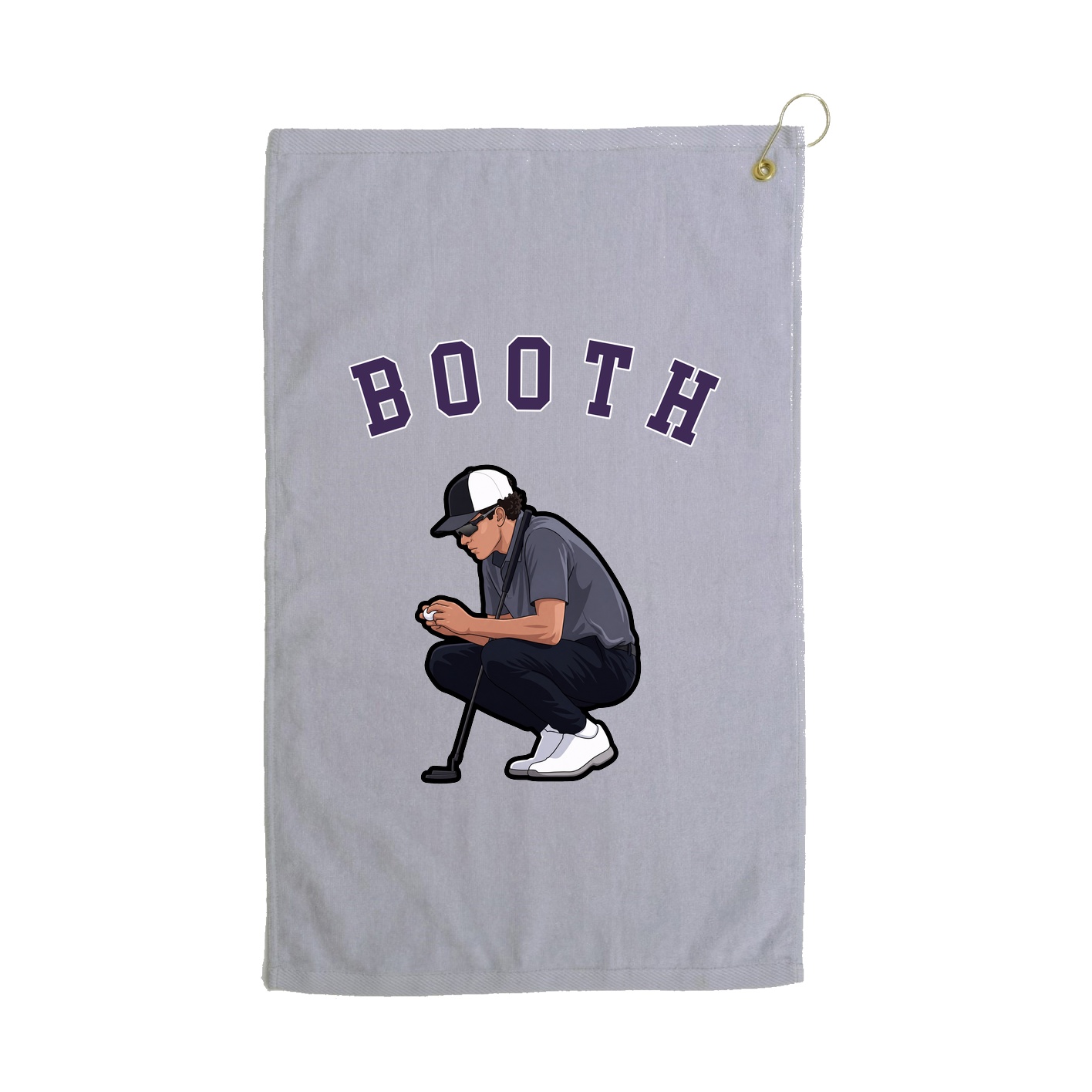 Golf Towel — Shirsey Arch in Grey