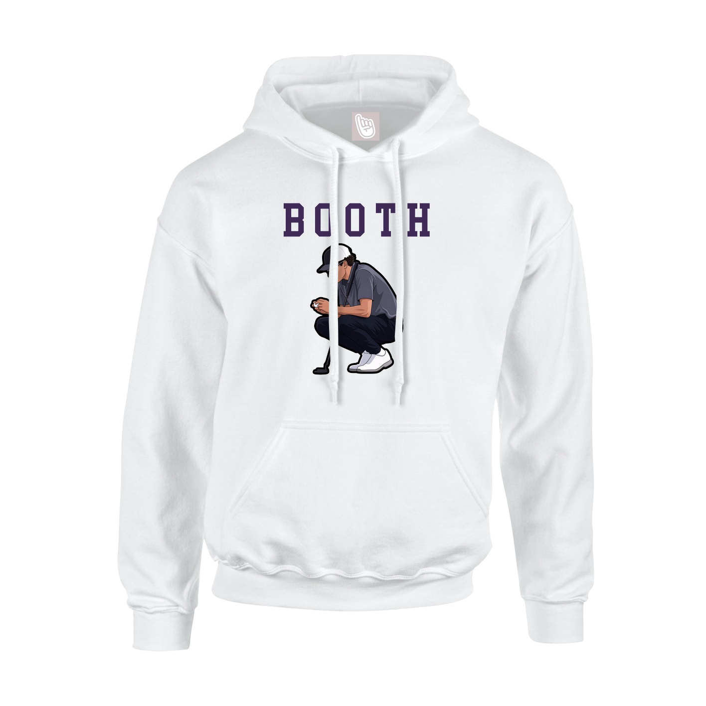 Youth Hoodie — Shirsey in White