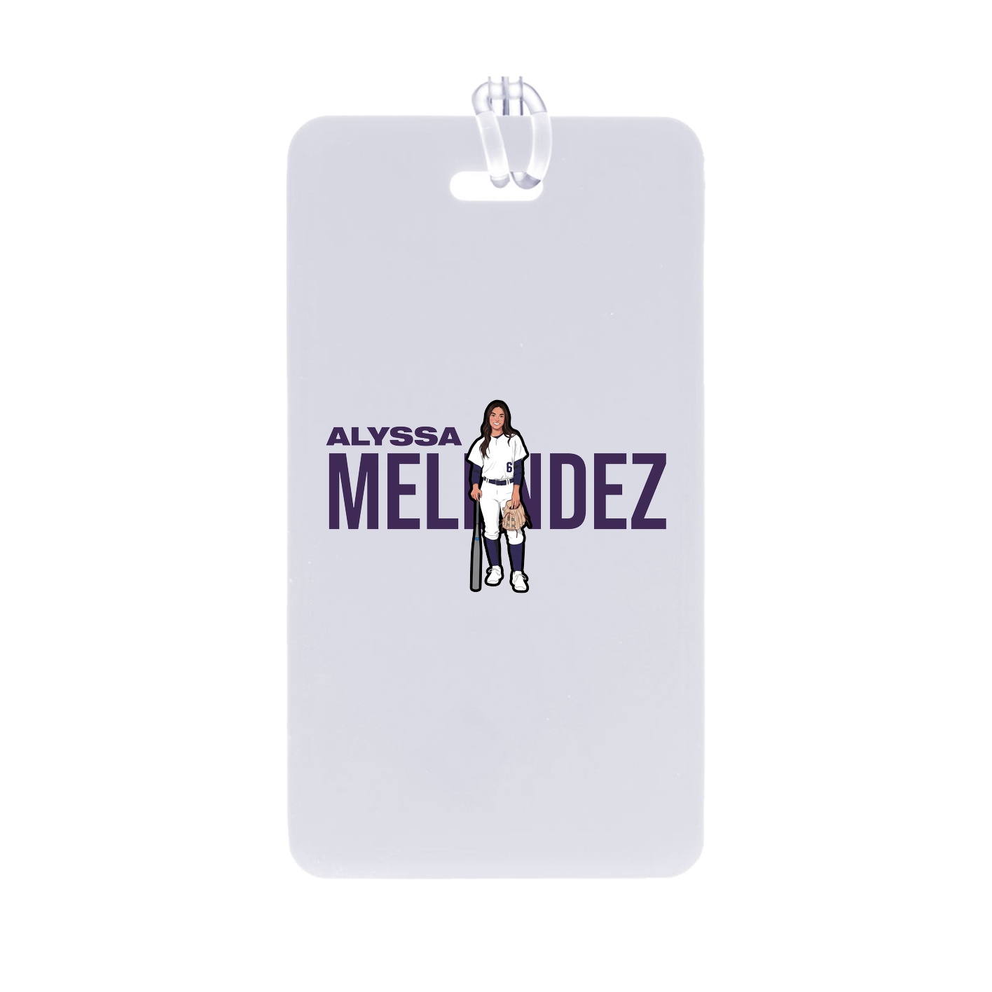 Bag Tag — Player Name in Classic