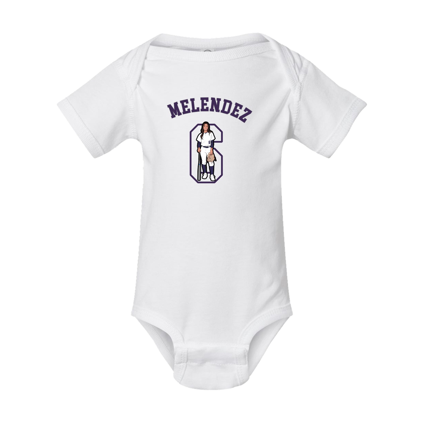 Baby Onesie — Shirsey Arch in White