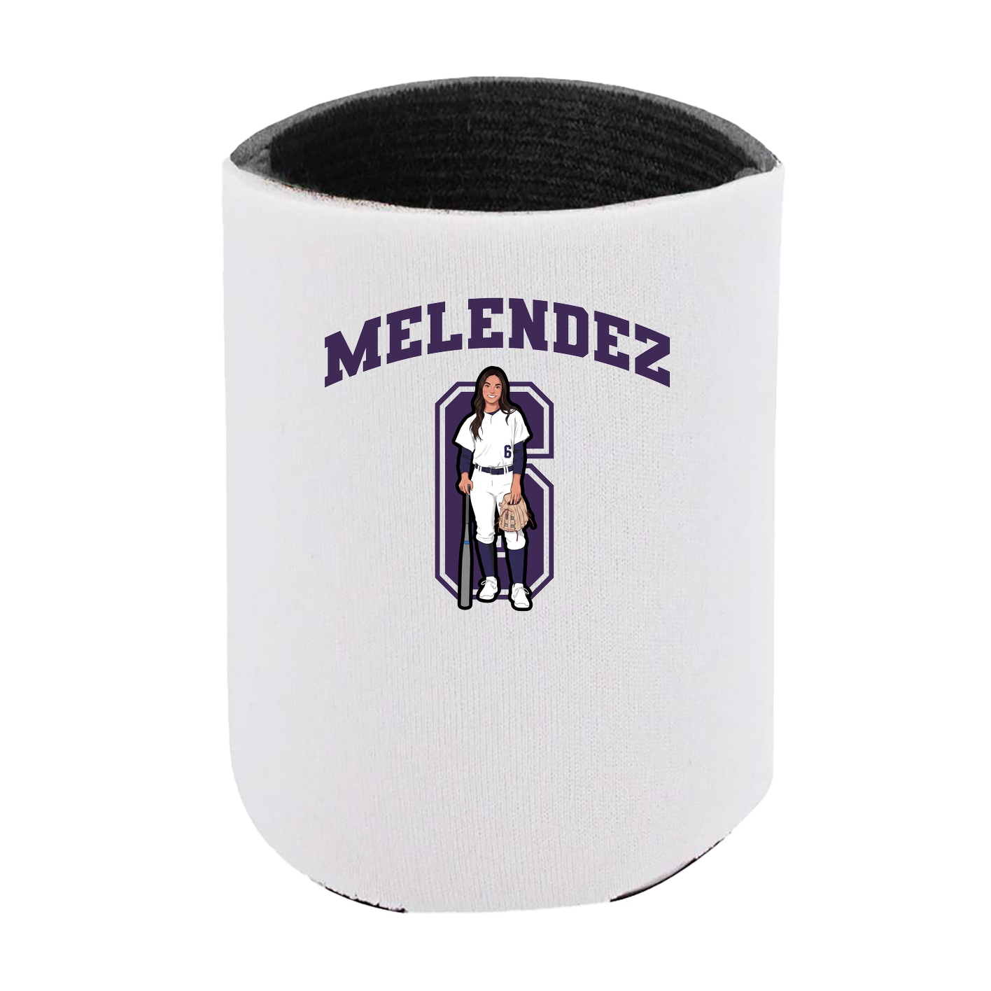 Can Holder — Number in White