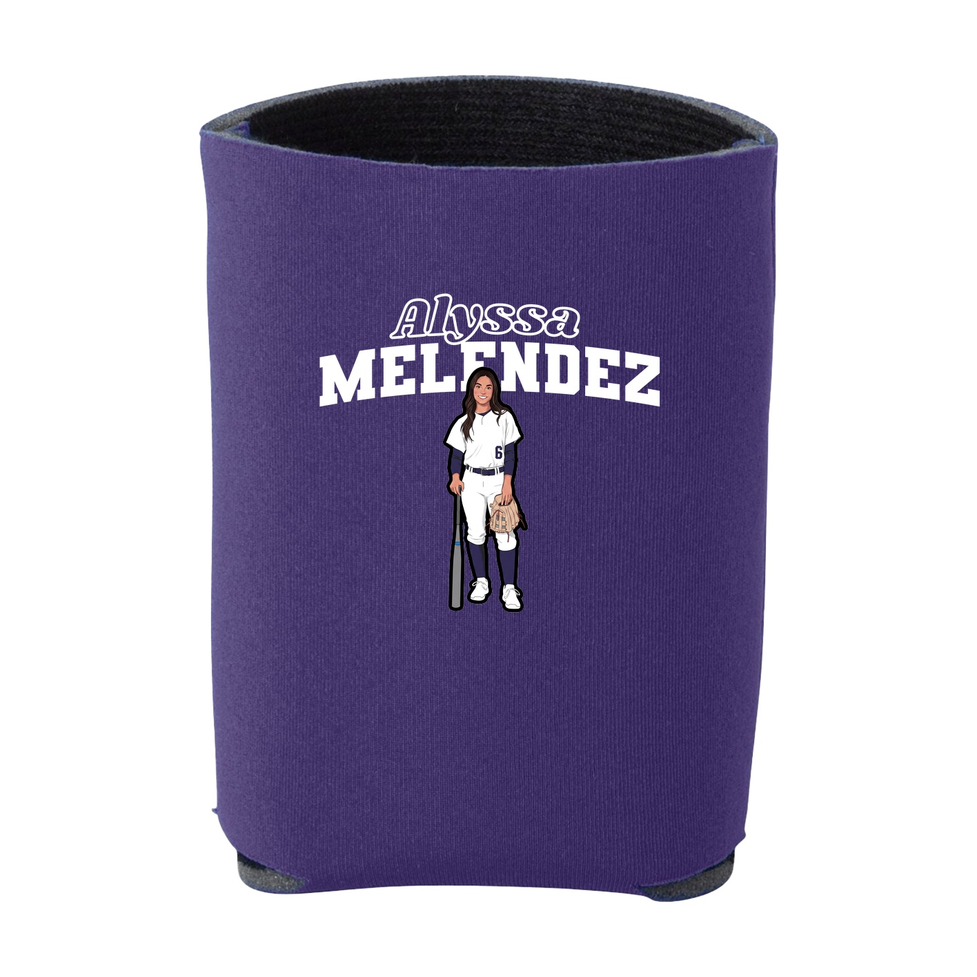 Can Holder — Name Arch in Purple