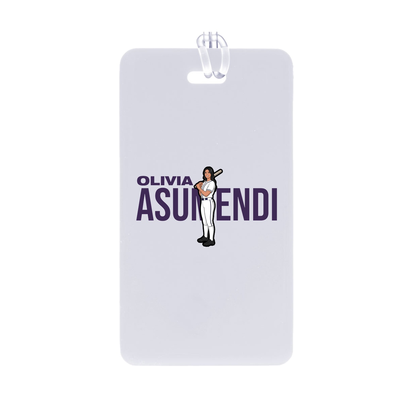 Bag Tag — Player Name in Classic