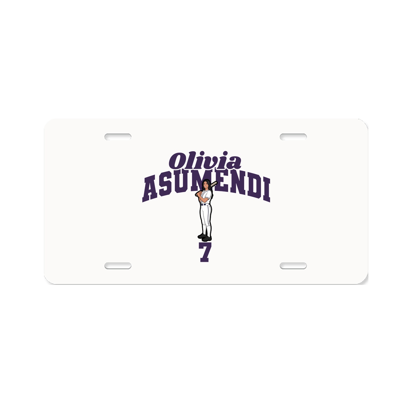 License Plate — Signature Arch in Classic