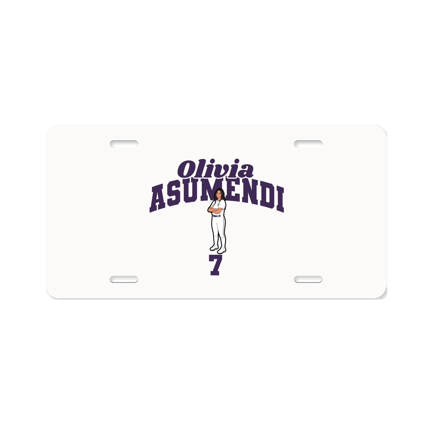 License Plate — Signature Arch in Classic