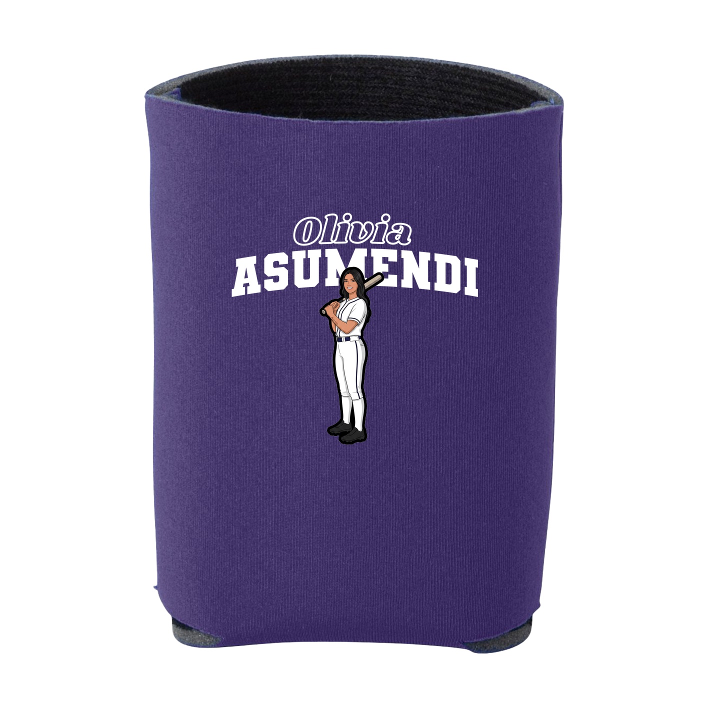 Can Holder — Name Arch in Purple
