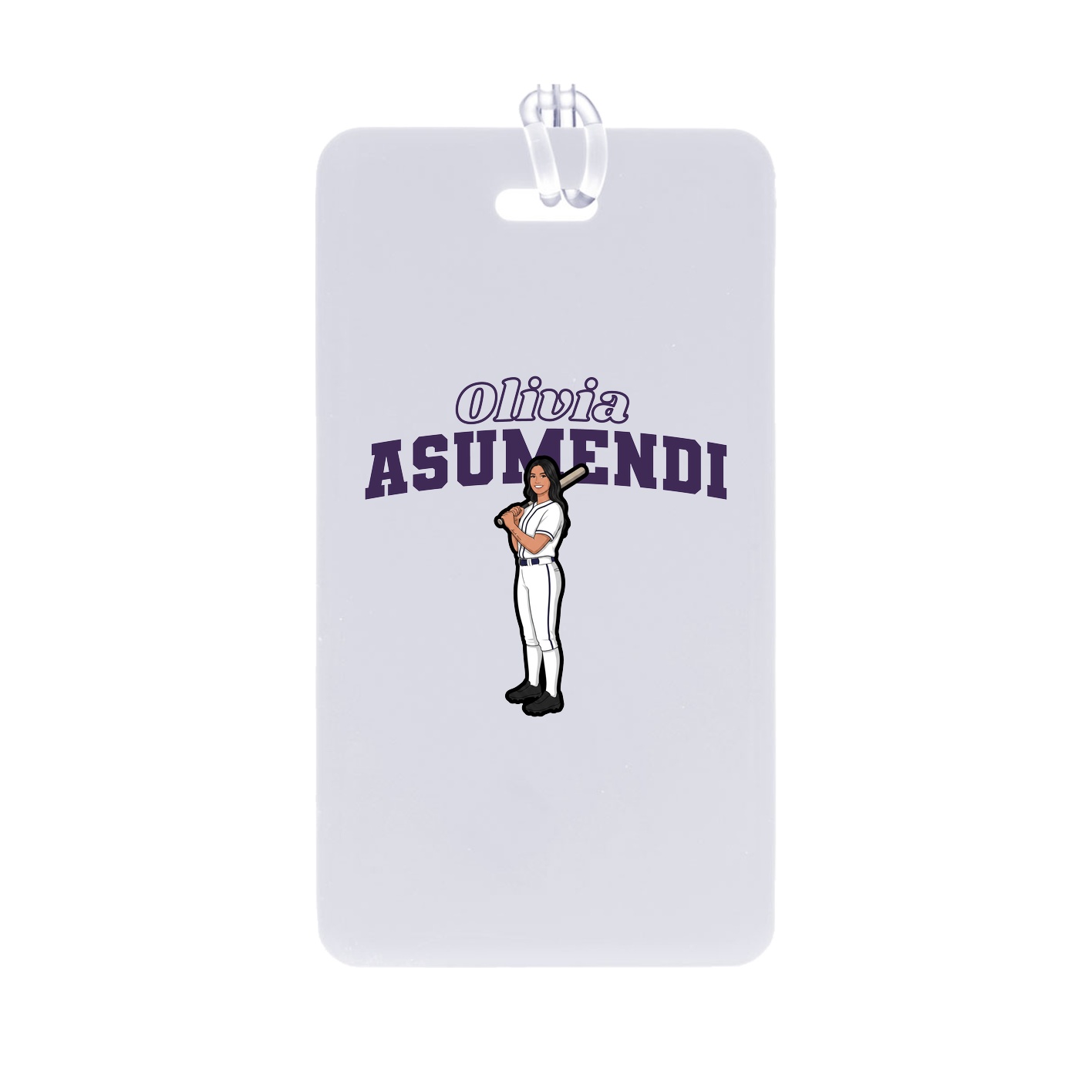 Bag Tag — Name Arch in Classic
