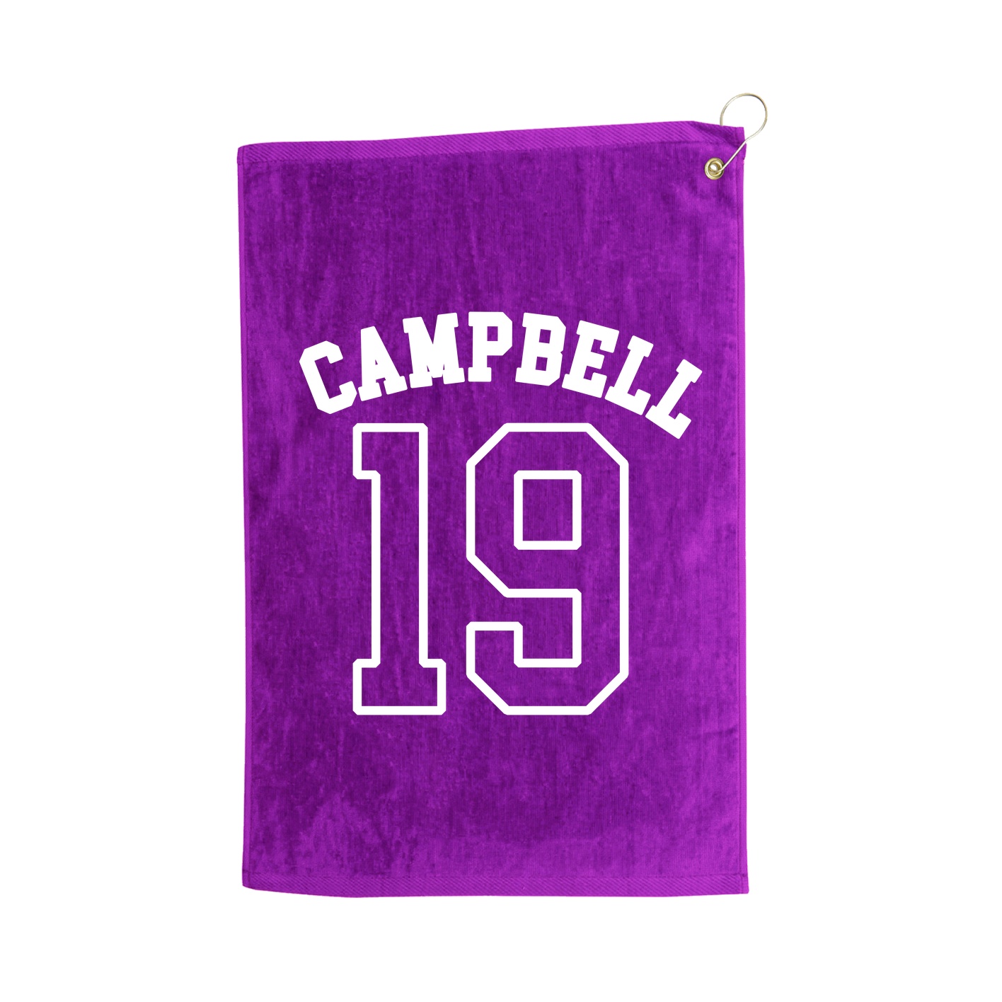 Golf Towel — Shirsey Arch in Purple