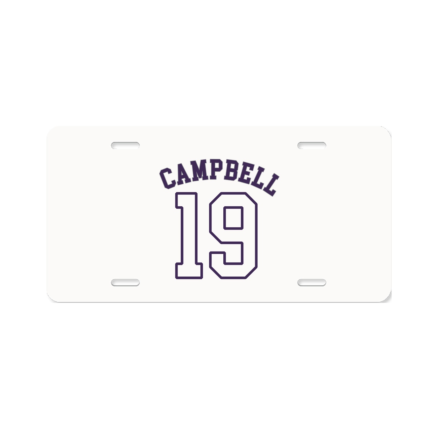 License Plate — Shirsey Arch in Classic