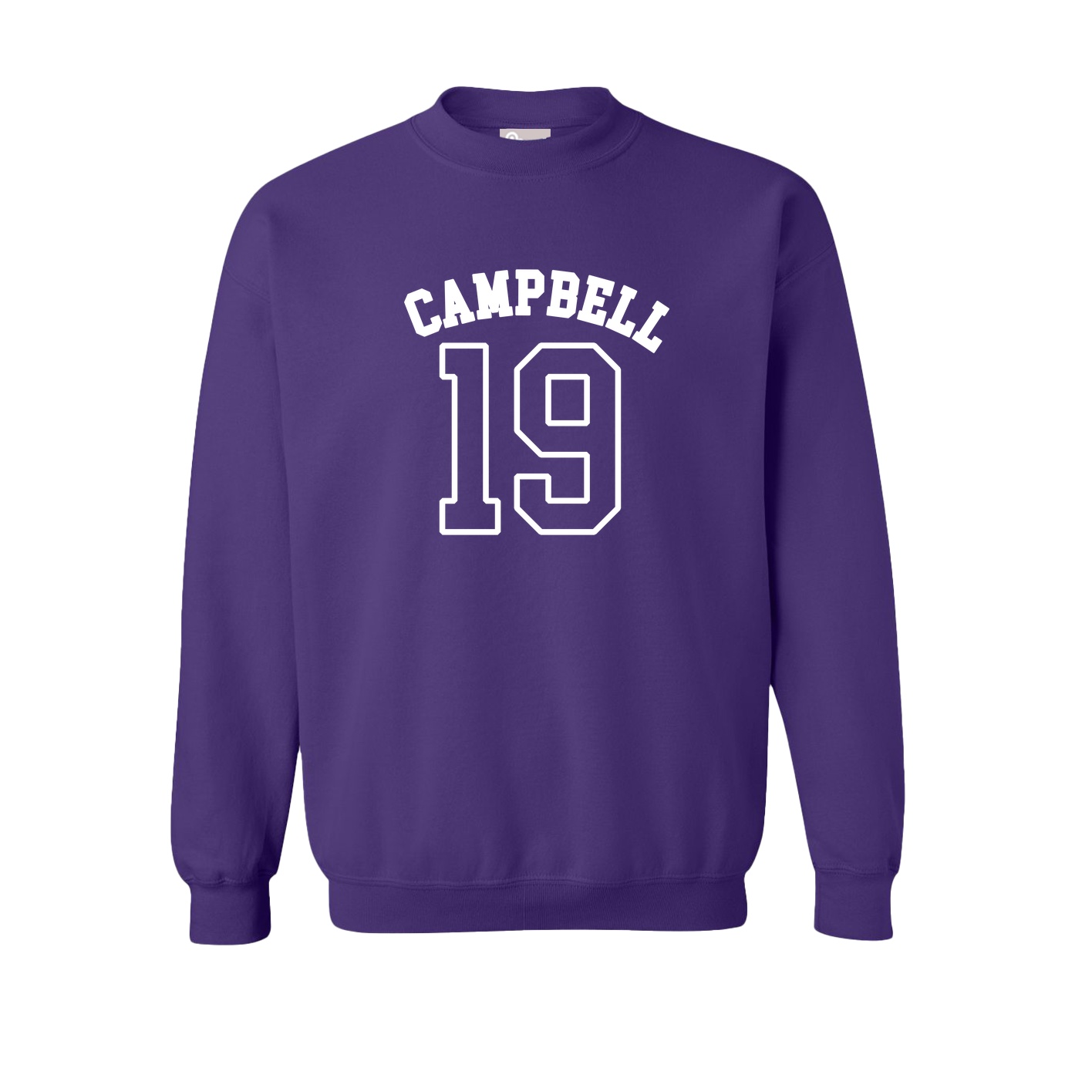 Fleece Crew — Shirsey Arch in Purple