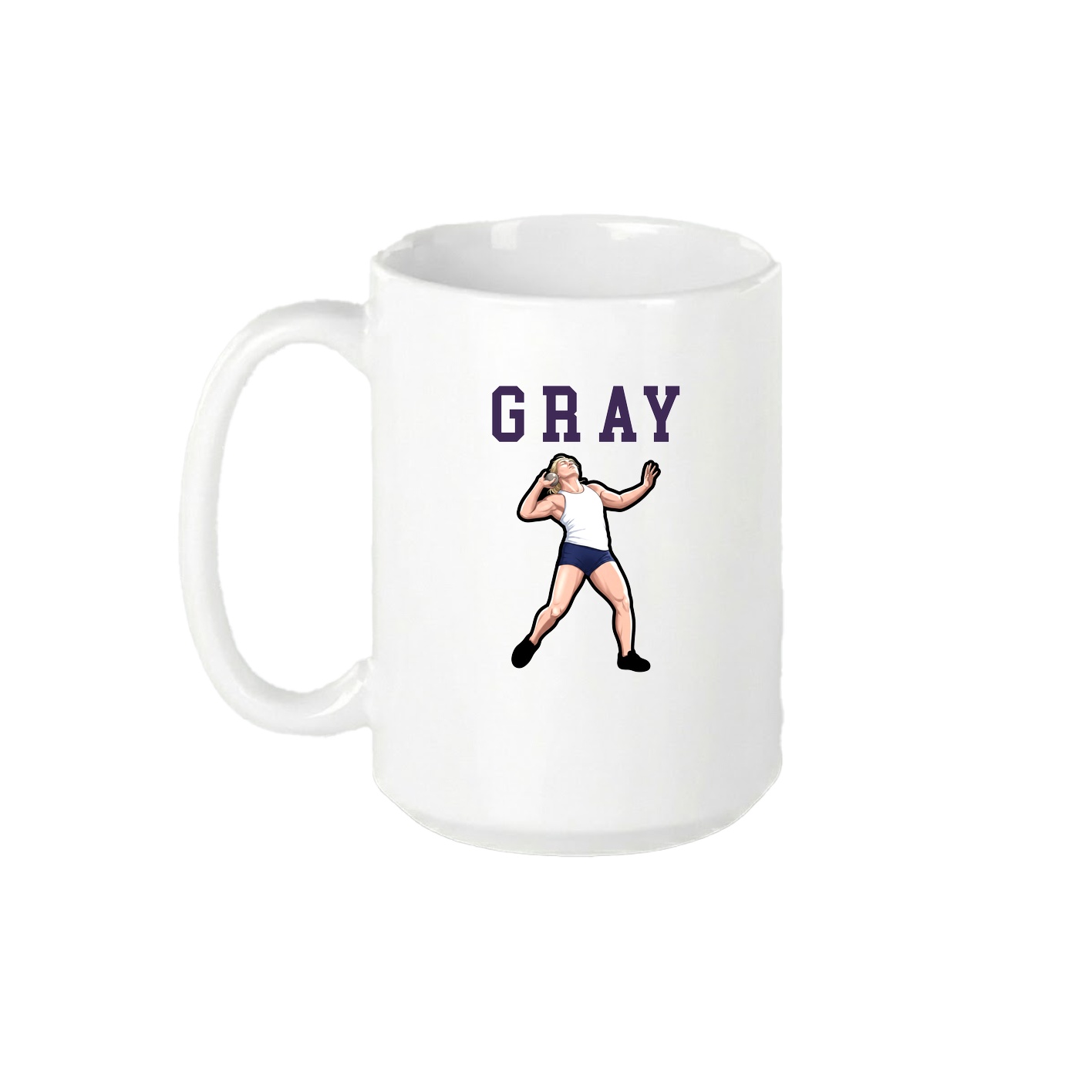 15oz Coffee Mug — Shirsey in White