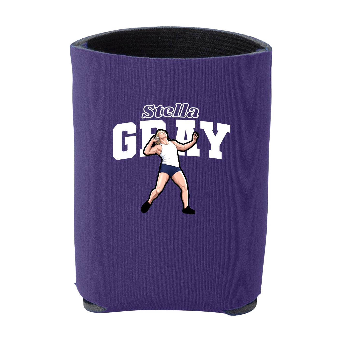 Can Holder — Name Arch in Purple