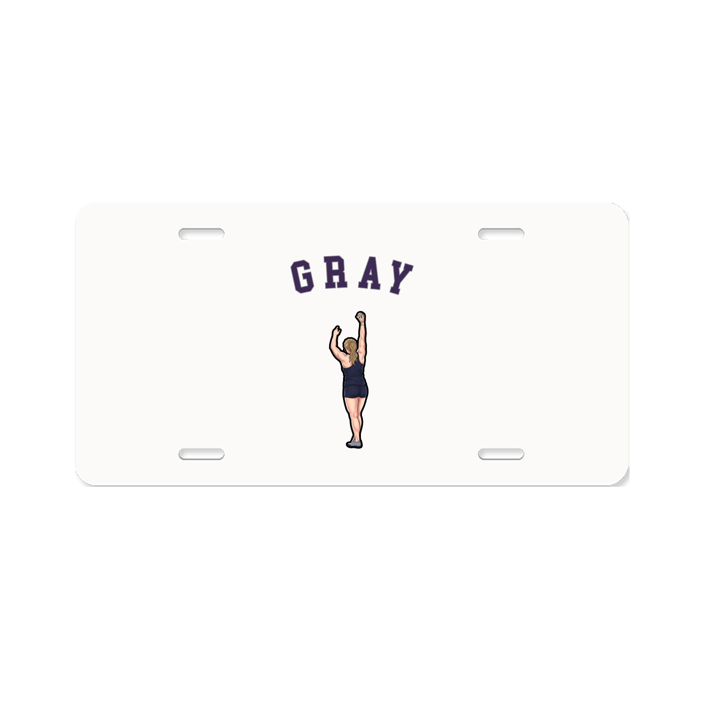 License Plate — Shirsey Arch in Classic