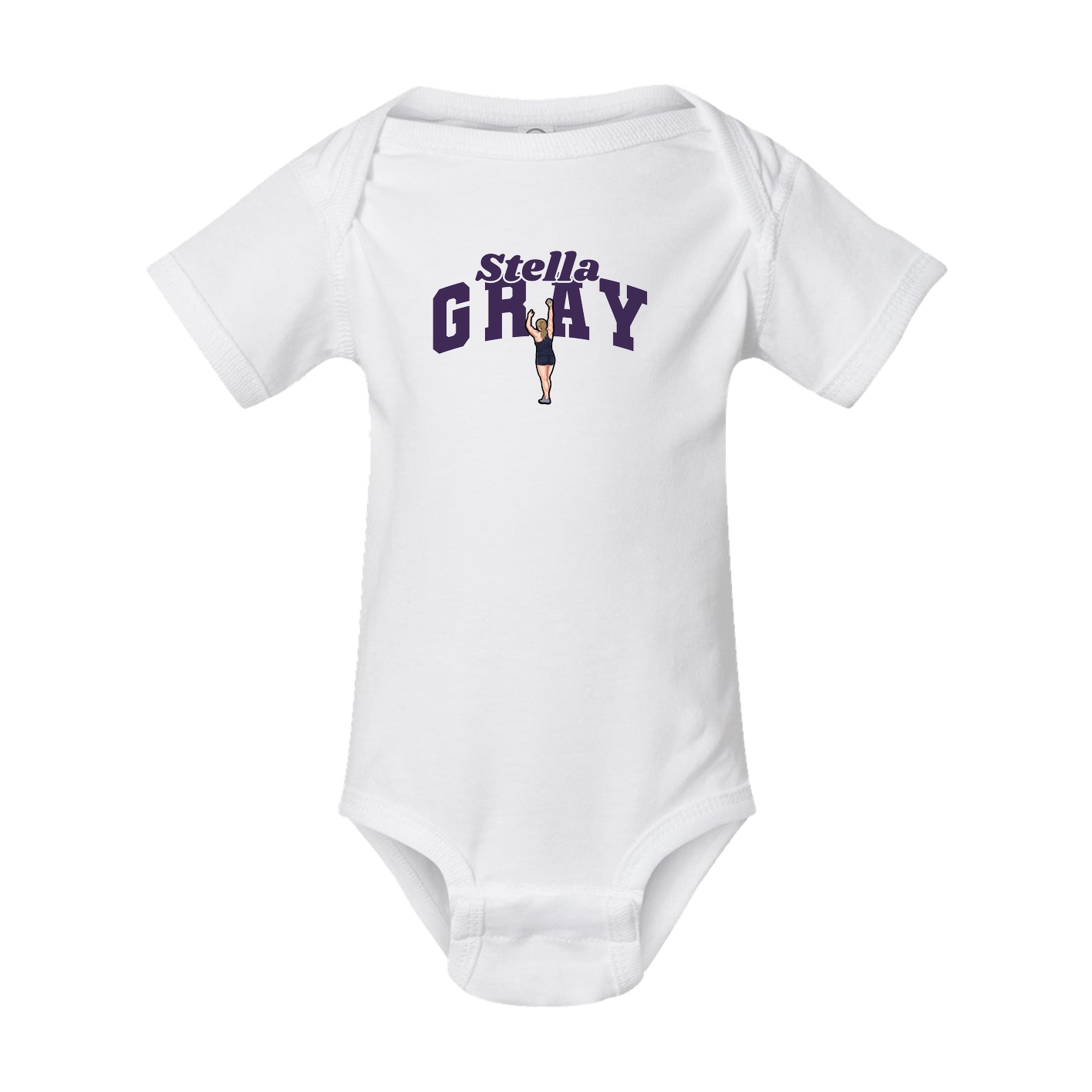 Baby Onesie — Signature Arch in White