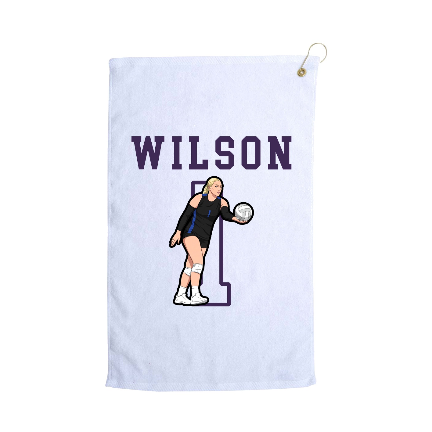 Golf Towel — Shirsey in White