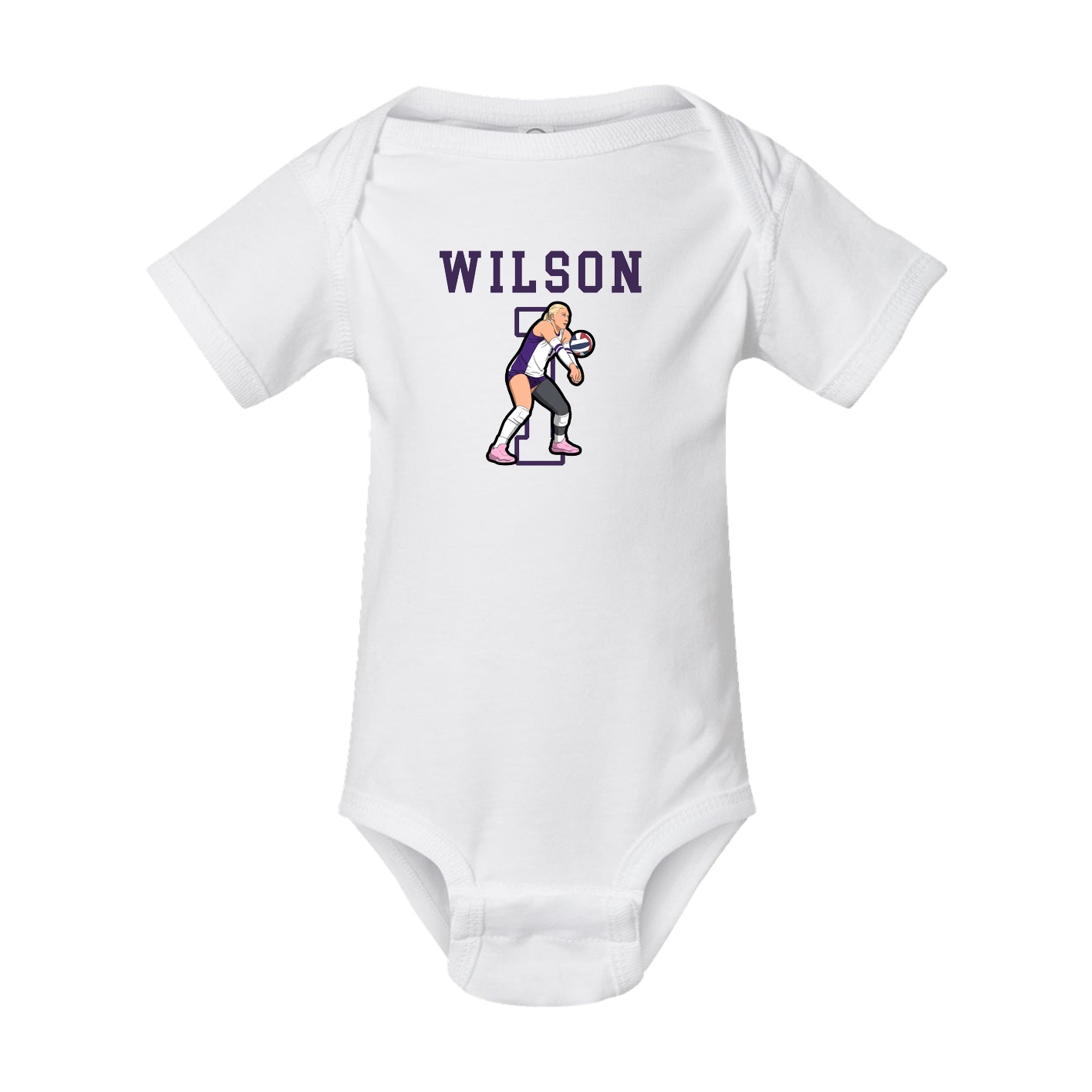 Baby Onesie — Shirsey in White