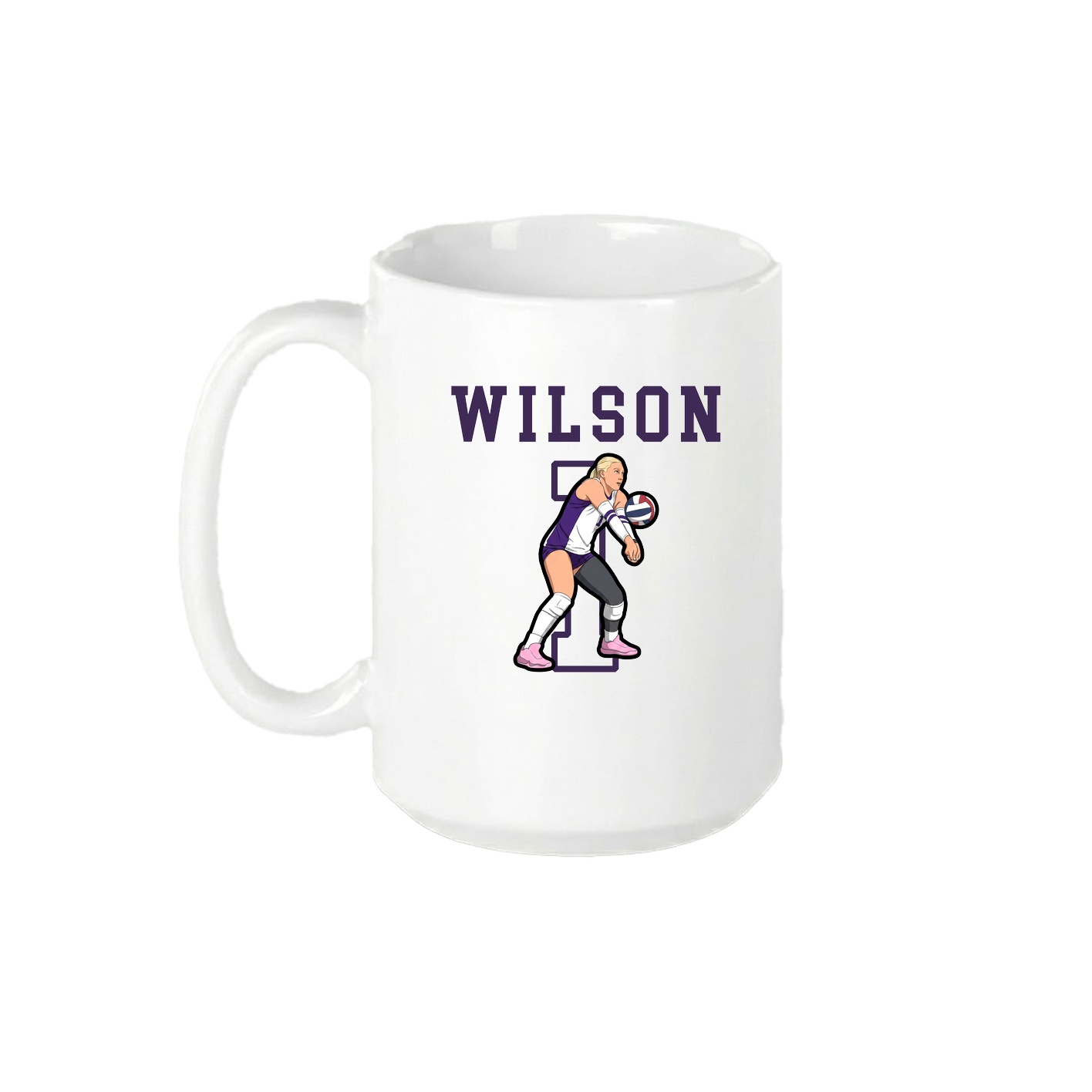 15oz Coffee Mug — Shirsey in White