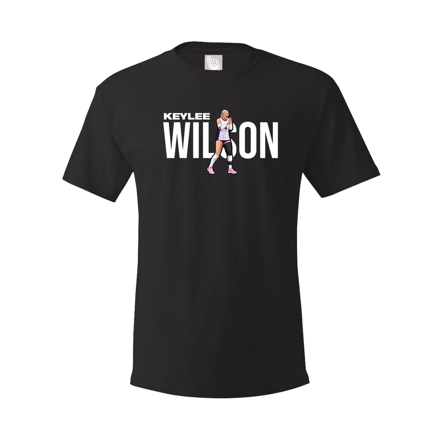 Tee — Player Name in Black