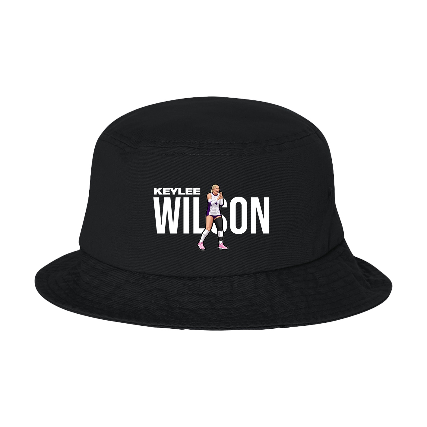 Bucket Cap — Player Name in Black