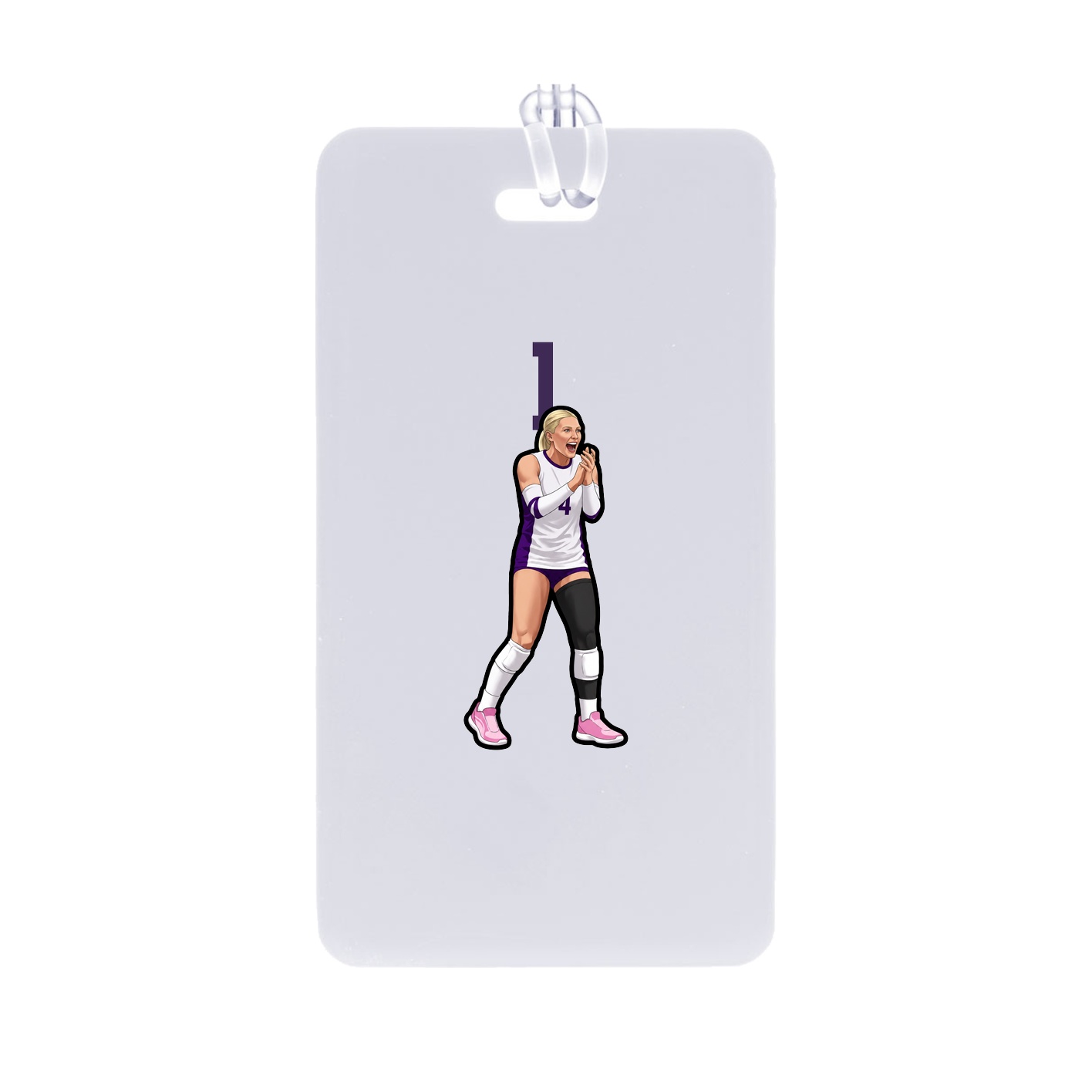 Bag Tag — Number Top in Classic