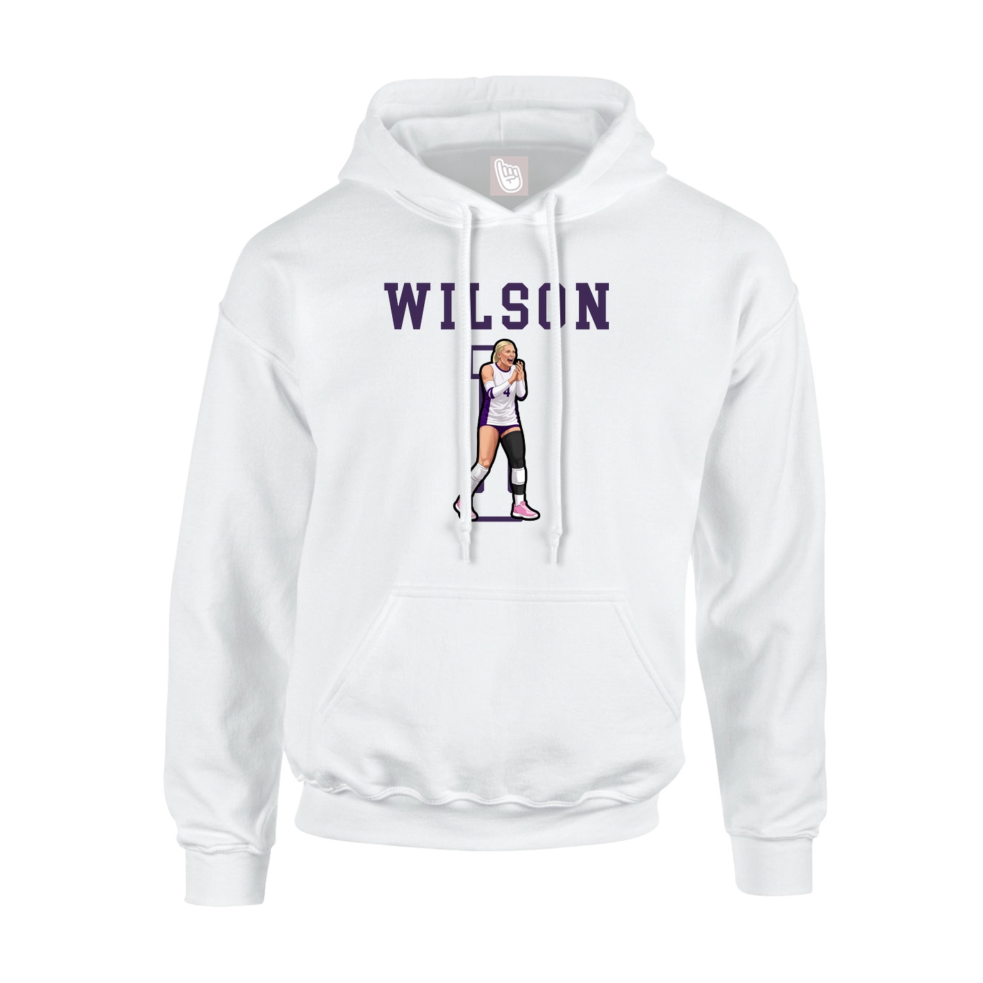 Youth Hoodie — Shirsey in White