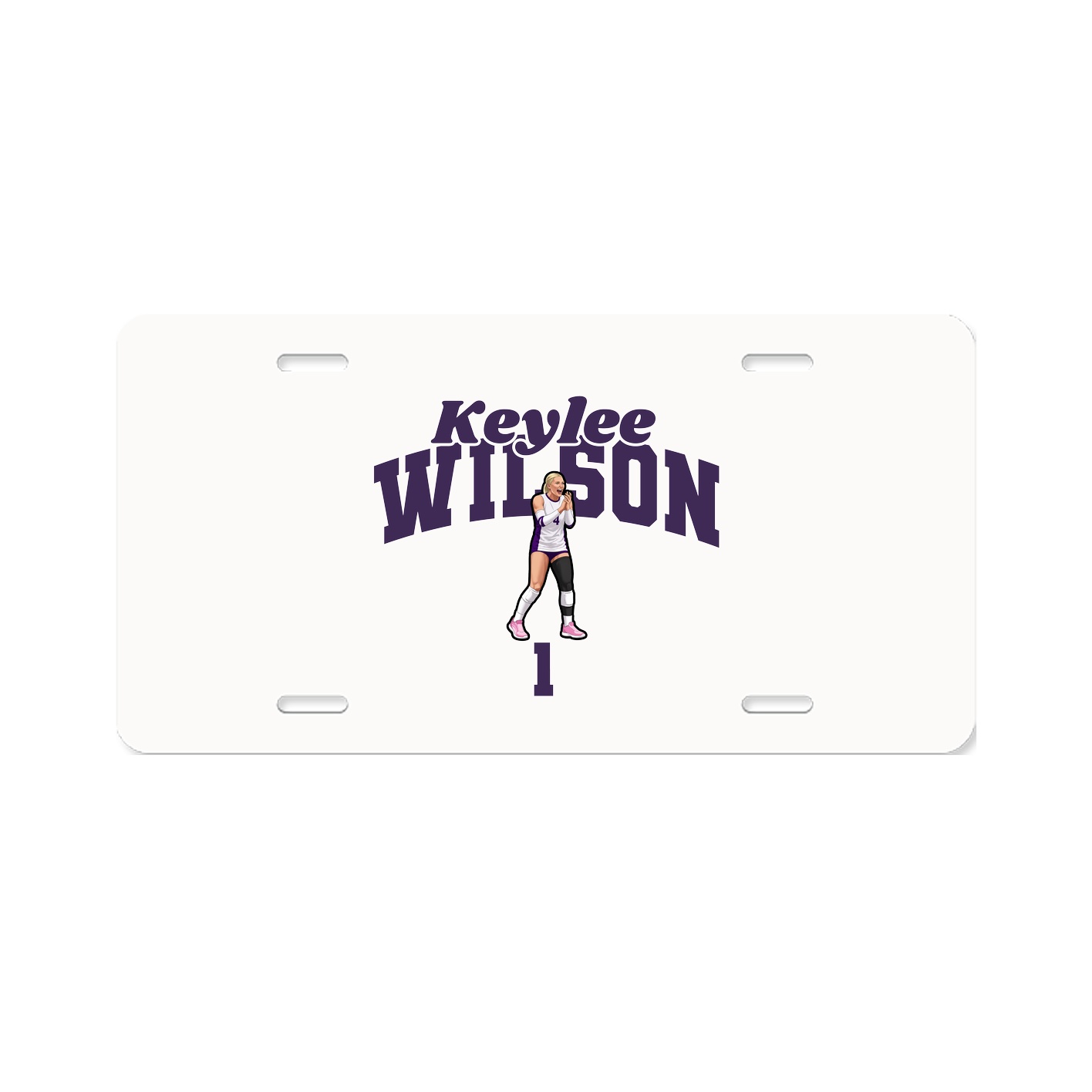 License Plate — Signature Arch in Classic