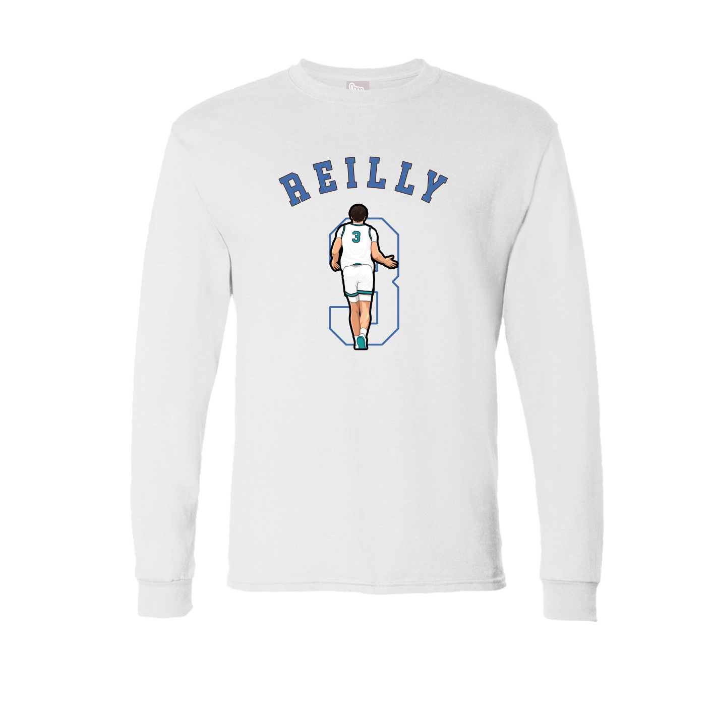 Long Sleeve Tee — Shirsey Arch in White