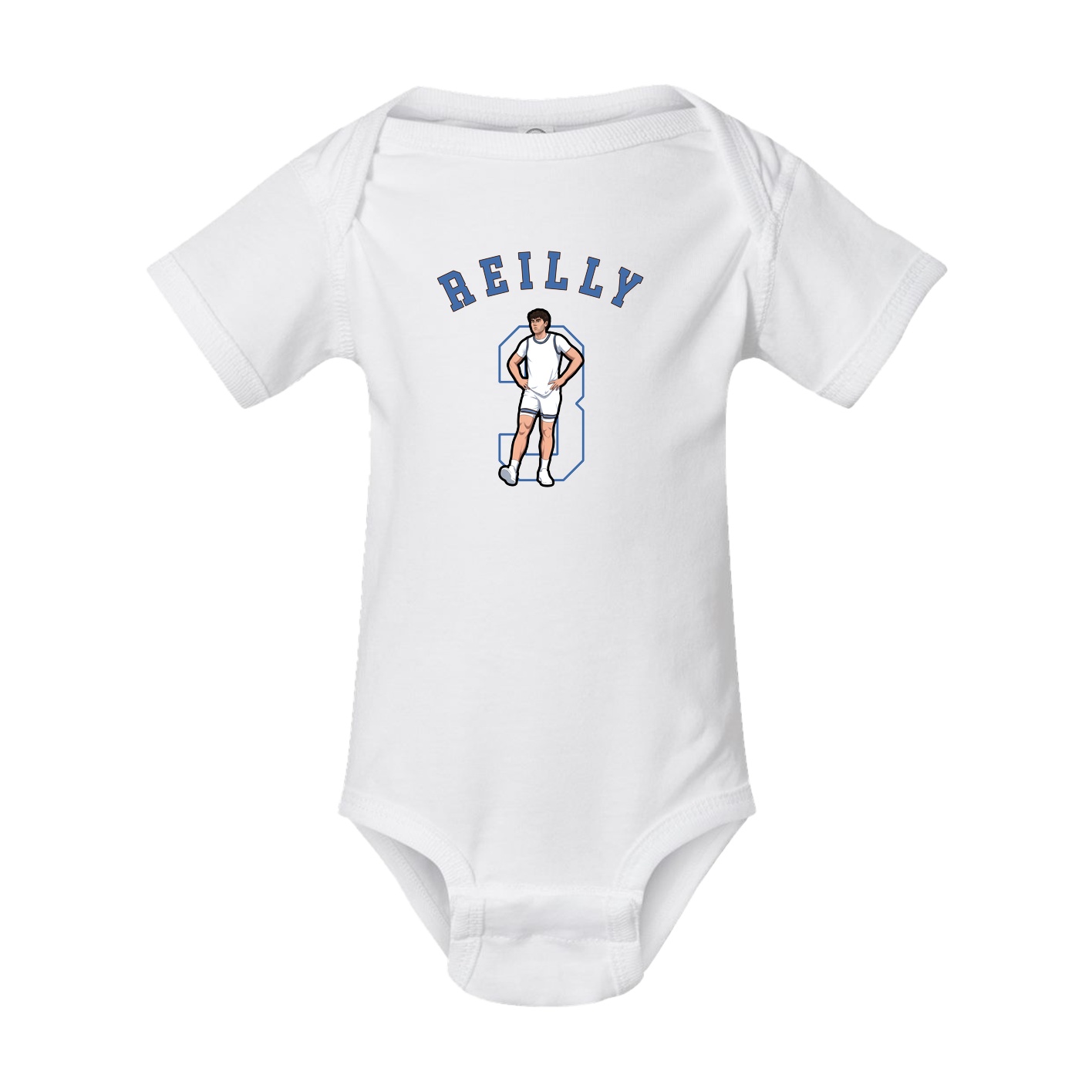Baby Onesie — Shirsey Arch in White