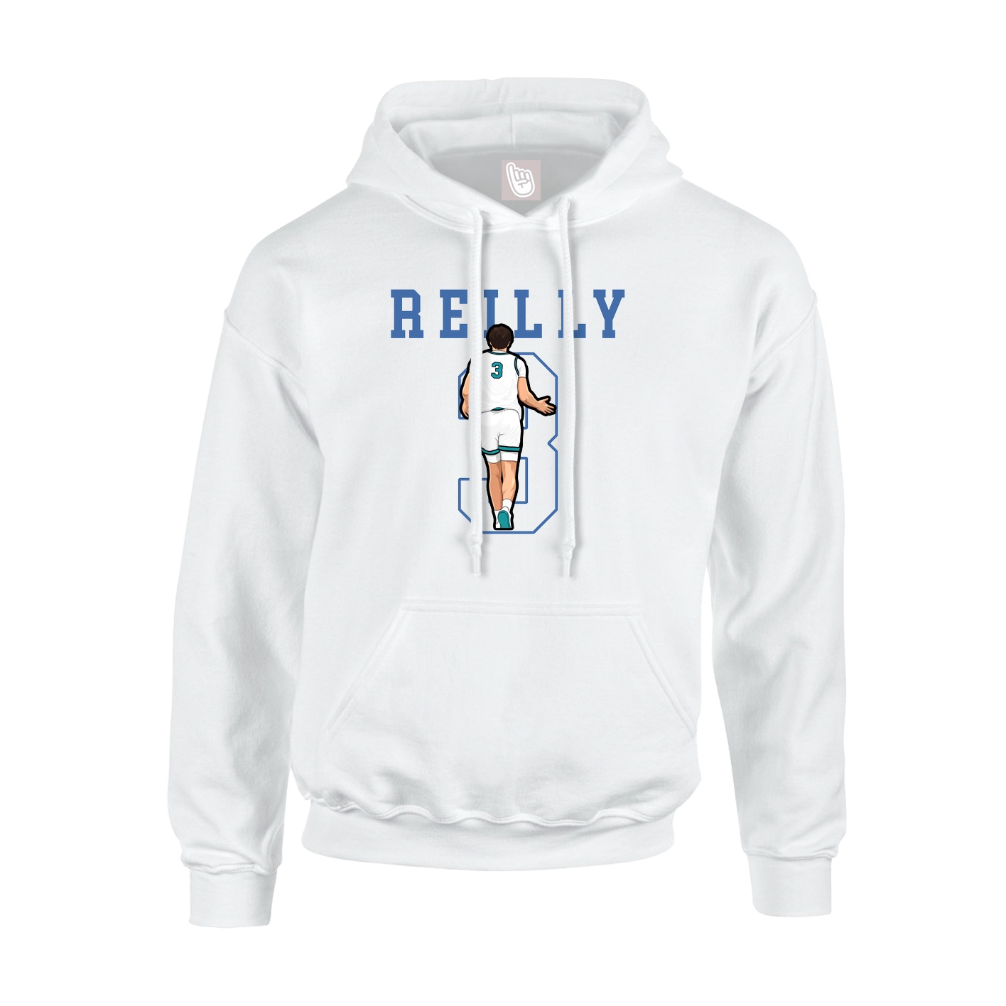 Hoodie — Shirsey in White