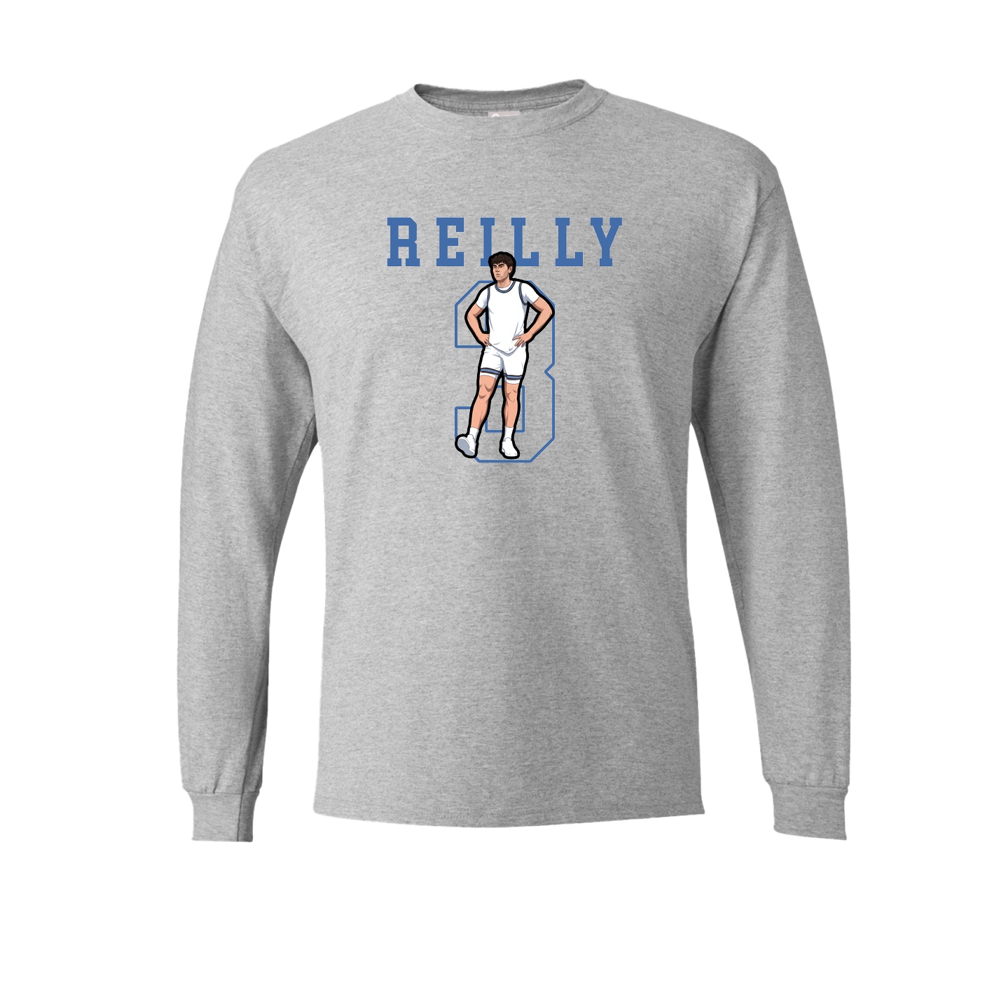 Long Sleeve Tee — Shirsey in Grey