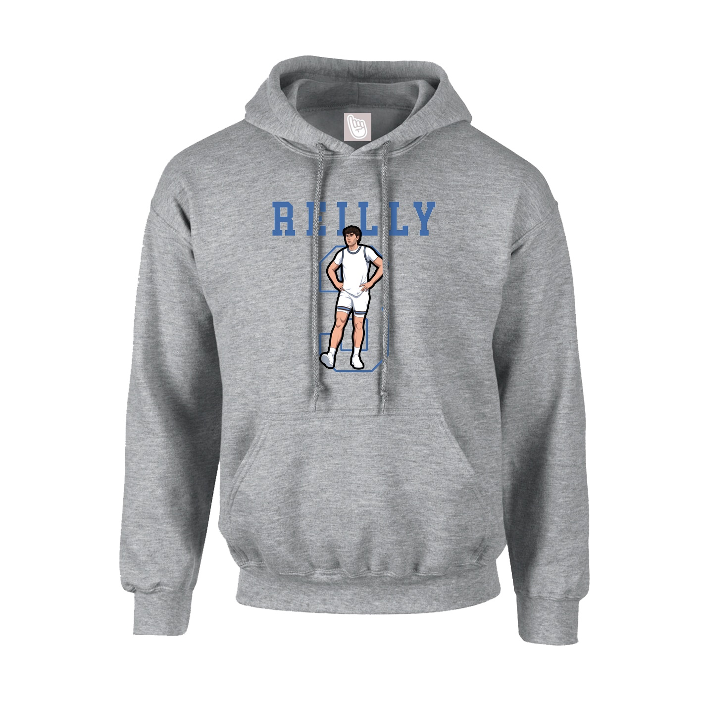Hoodie — Shirsey in Grey