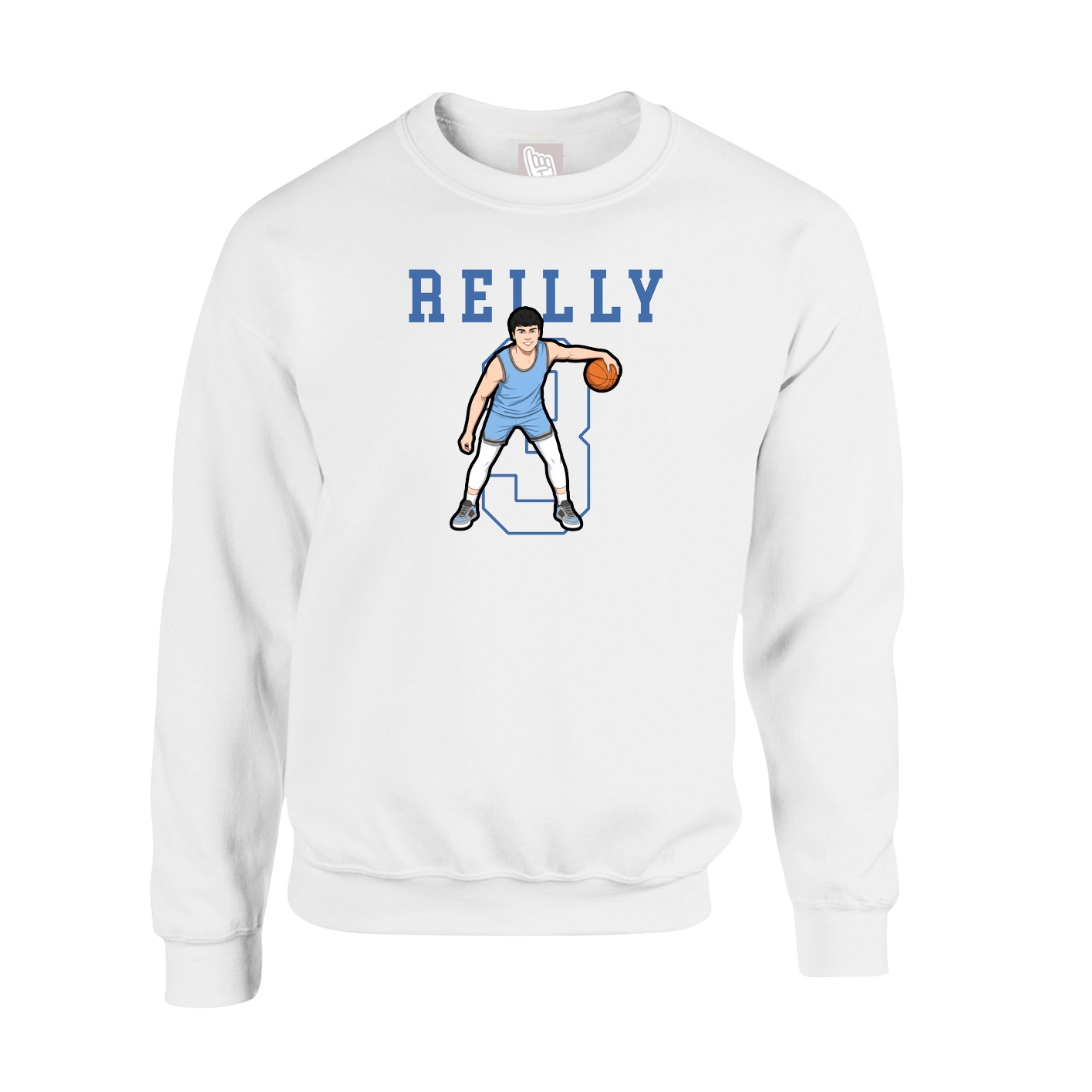 Fleece Crew — Shirsey in White
