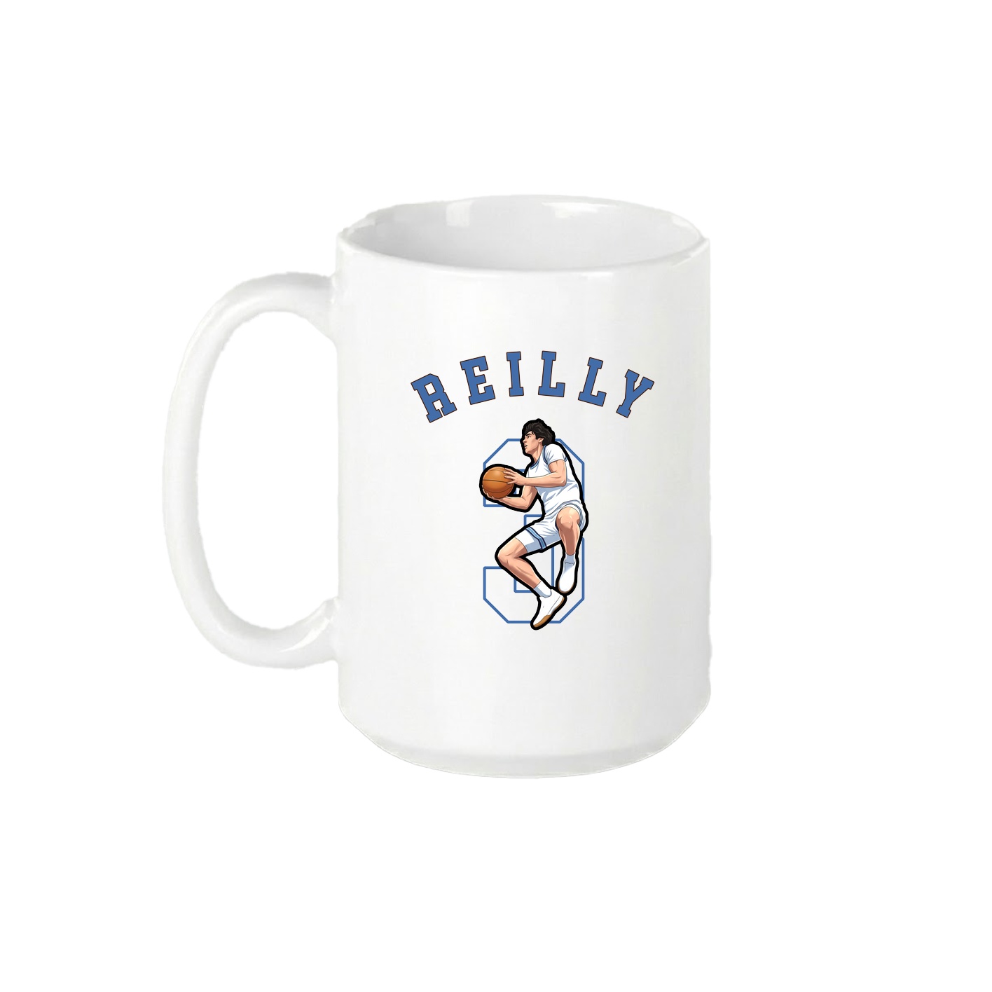 15oz Coffee Mug — Shirsey Arch in White